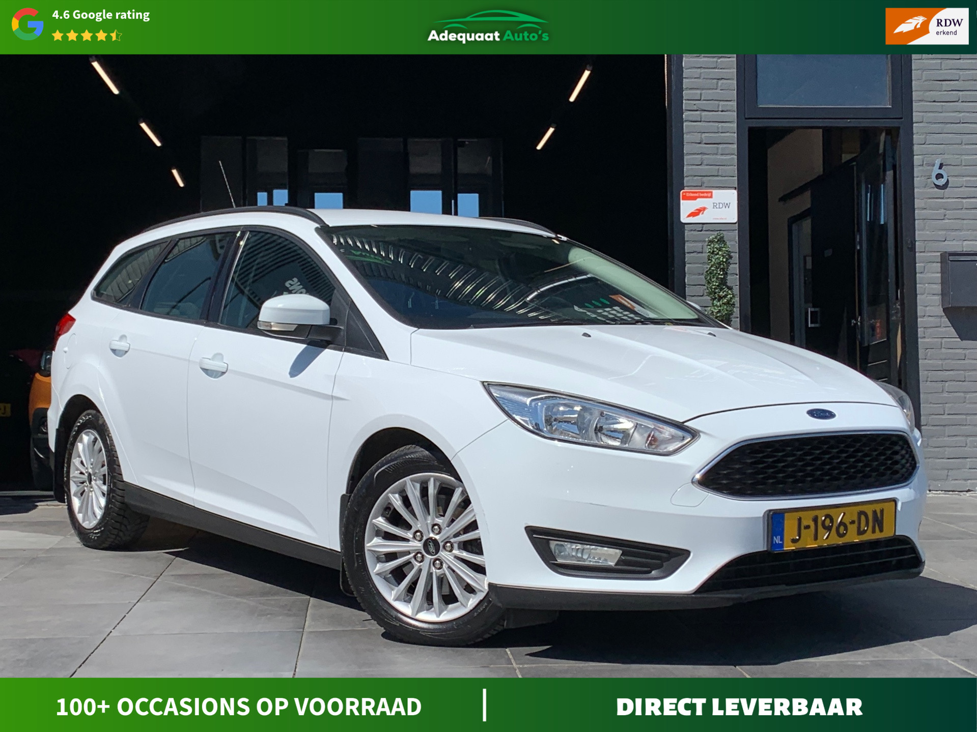 Ford Focus 1.5 Titanium Edition|Automaat|Navi|Trekhaak 2015 - voorkant