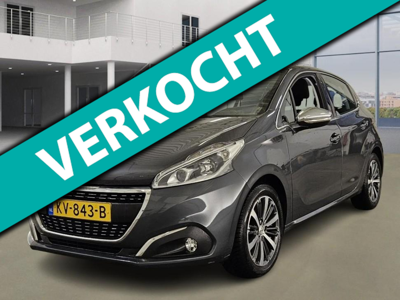 Peugeot 208 1.2 PureTech Allure 1e Eig. 43.200 km +NAP NL-auto 2016 - voorkant