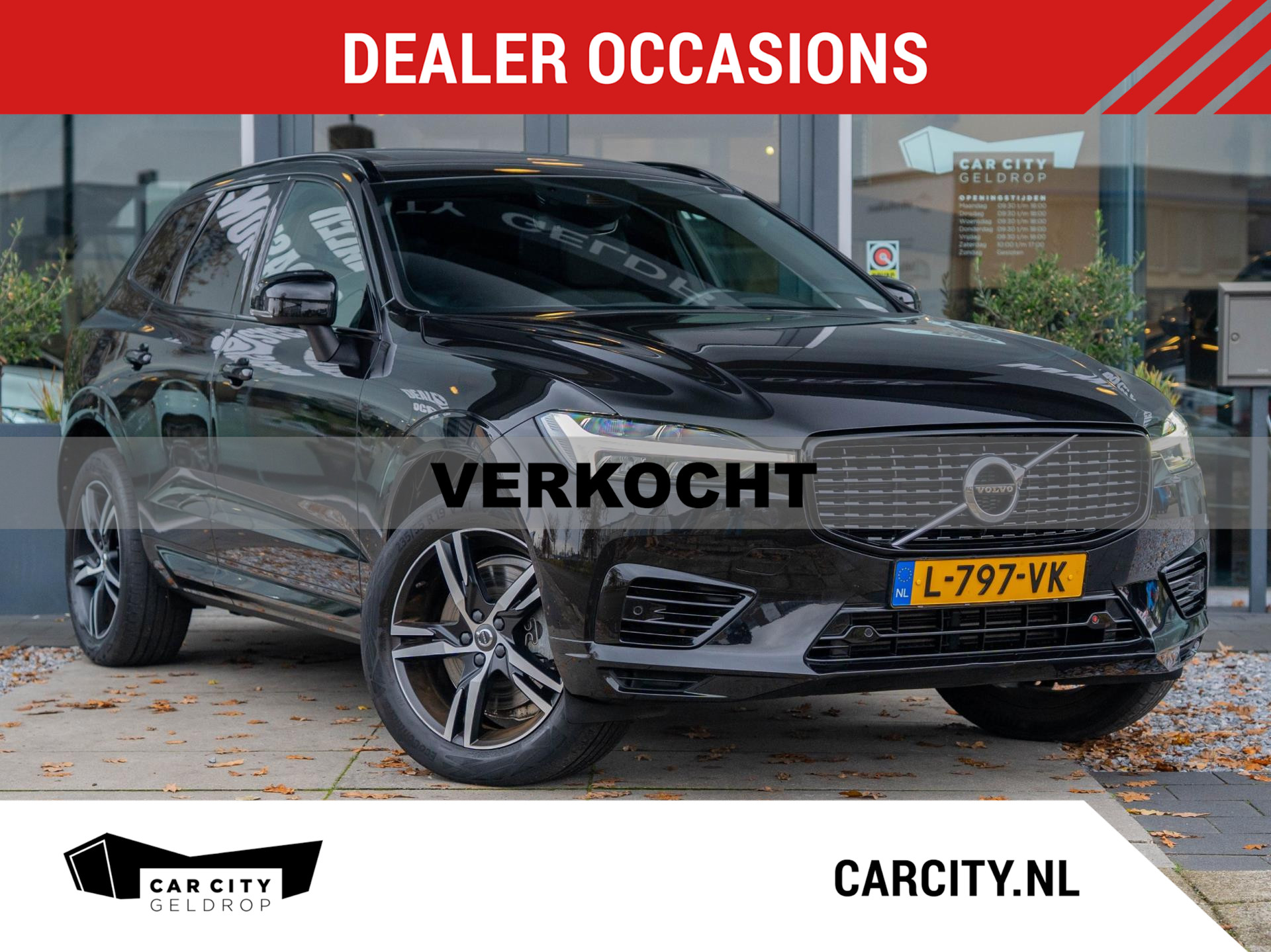 Volvo Xc60 2.0 Recharge T6 AWD R-Design / Pano / Memory / Trekhaak / Blis / Camera 2020 - voorkant
