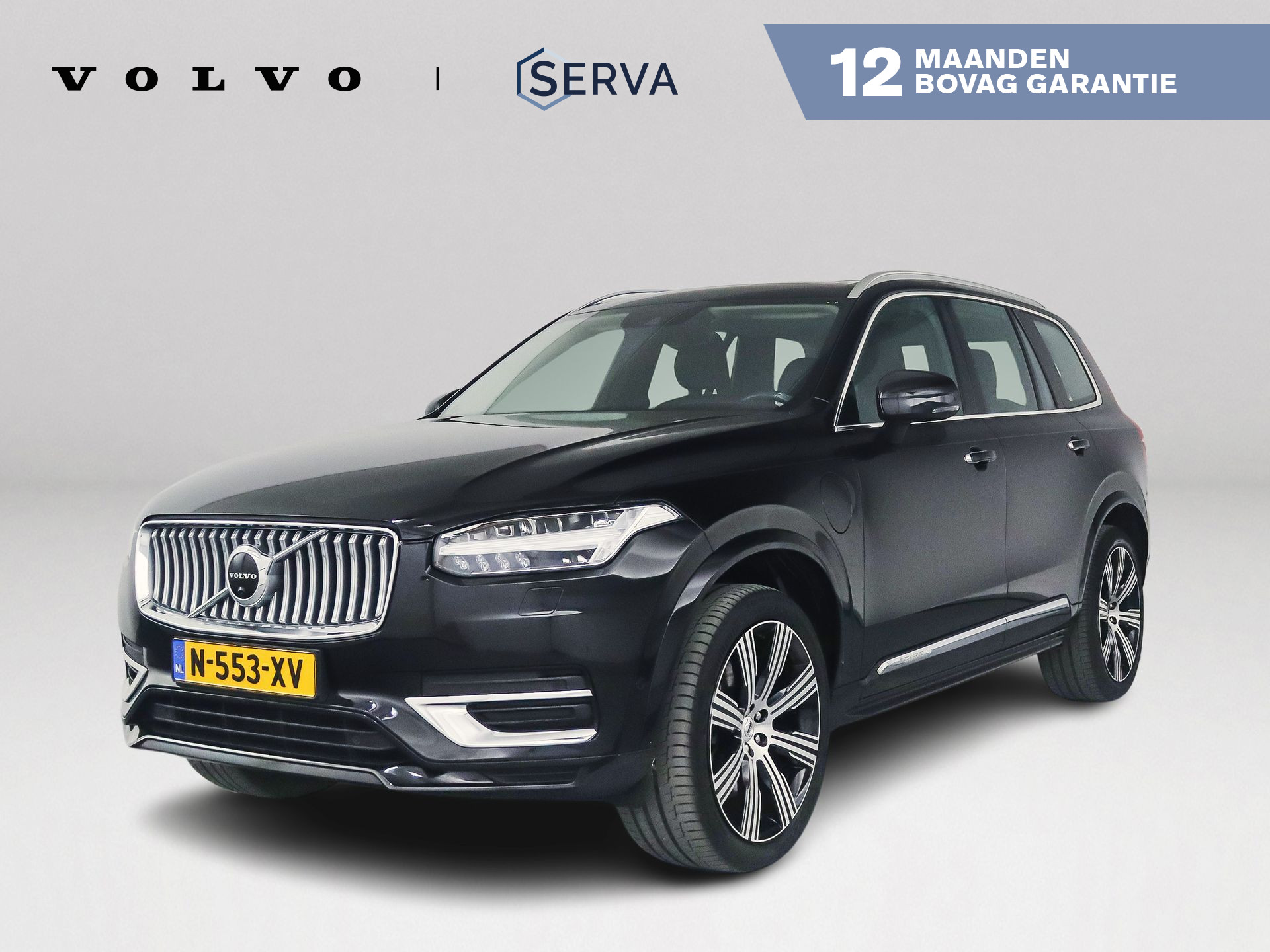 Volvo Xc90 T8 Recharge AWD Inscription Exclusive | Panoramadak | 360° camera | Luchtvering | Head-up display | Bowers & Wilkins | Stoelventilatie | Trekhaak 2022 - voorkant