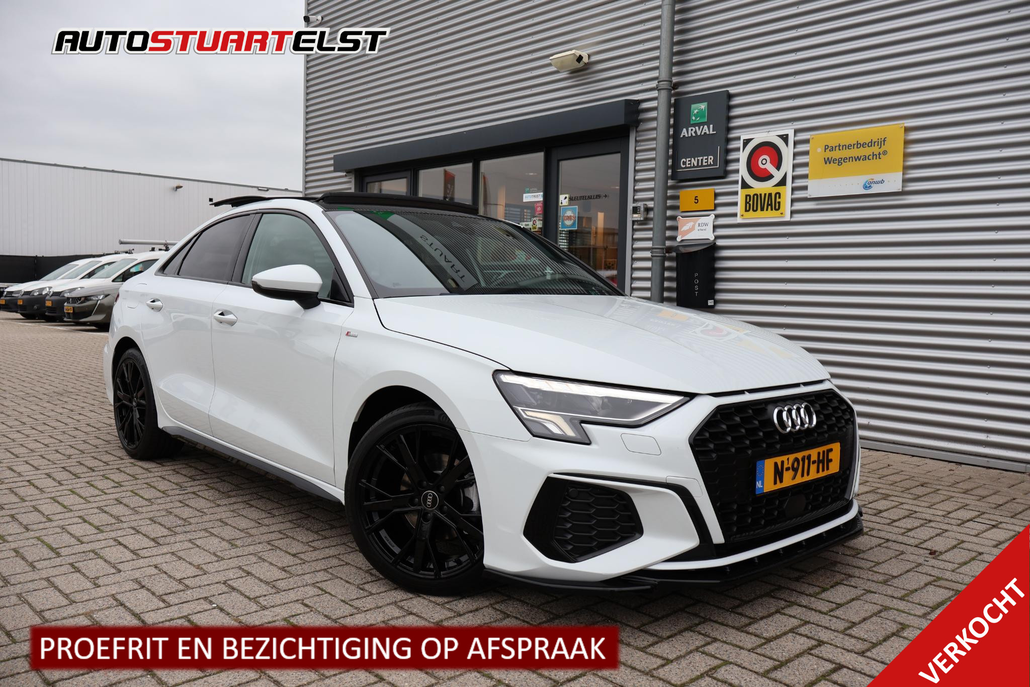 Audi A3 Limousine 30 TFSI S edition 2021 - voorkant