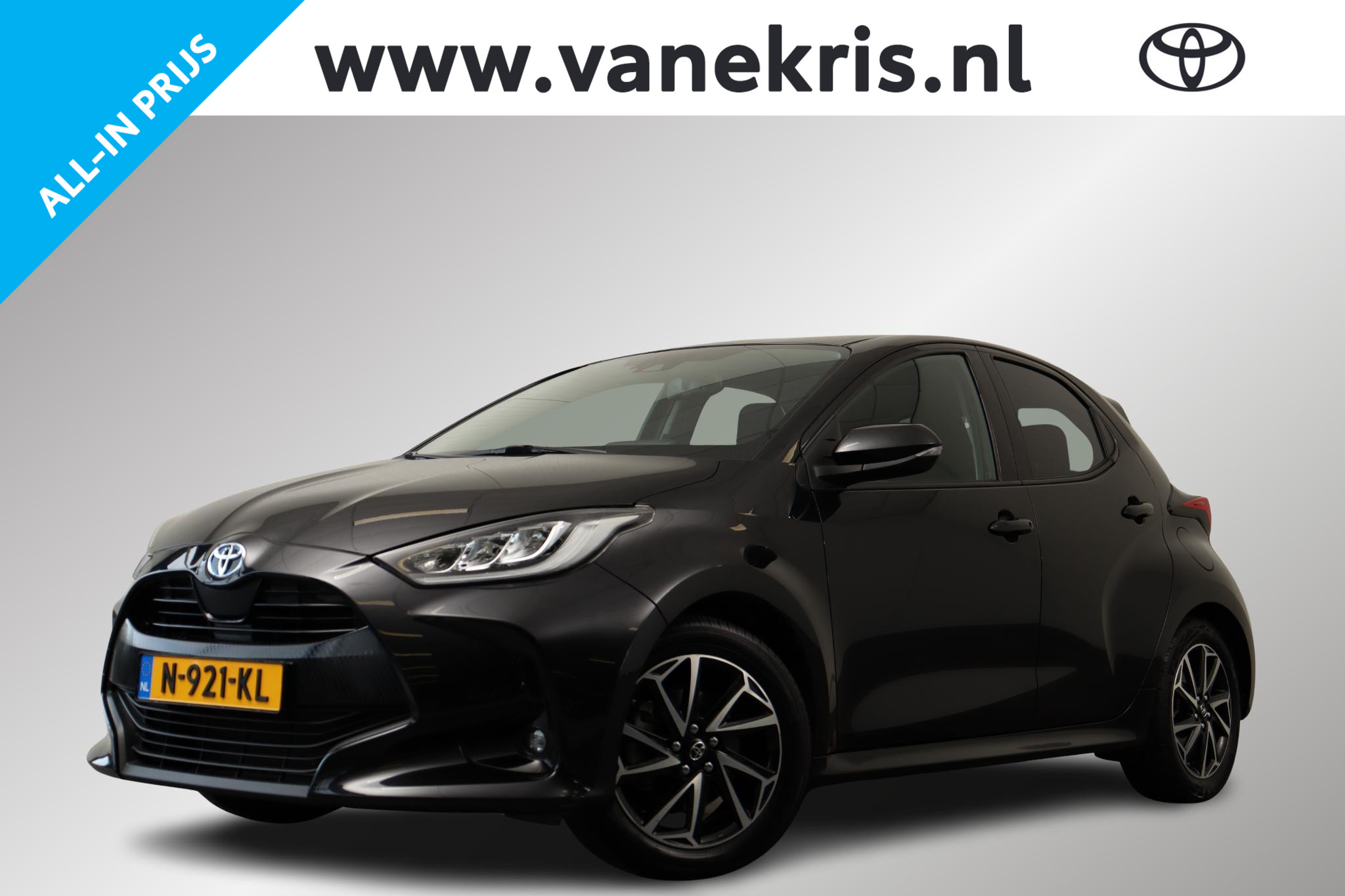 Toyota Toyota Yaris 1.5 Hybrid Dynamic Limited, Stoelverwarming, 2021 - voorkant