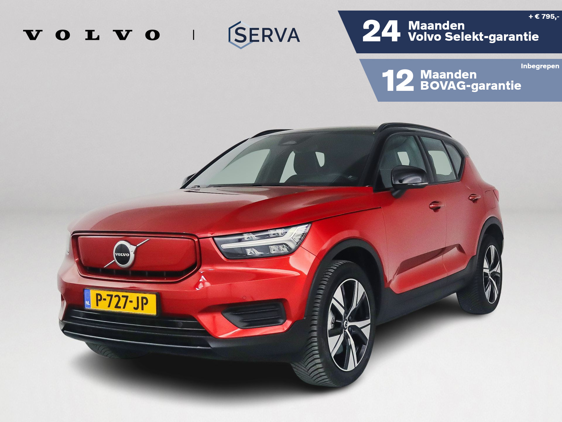 Volvo XC40 Recharge Plus | SOH 93% | Parkeercamera | Stoel- en Stuurverwarming | Cruise control 2022 - voorkant