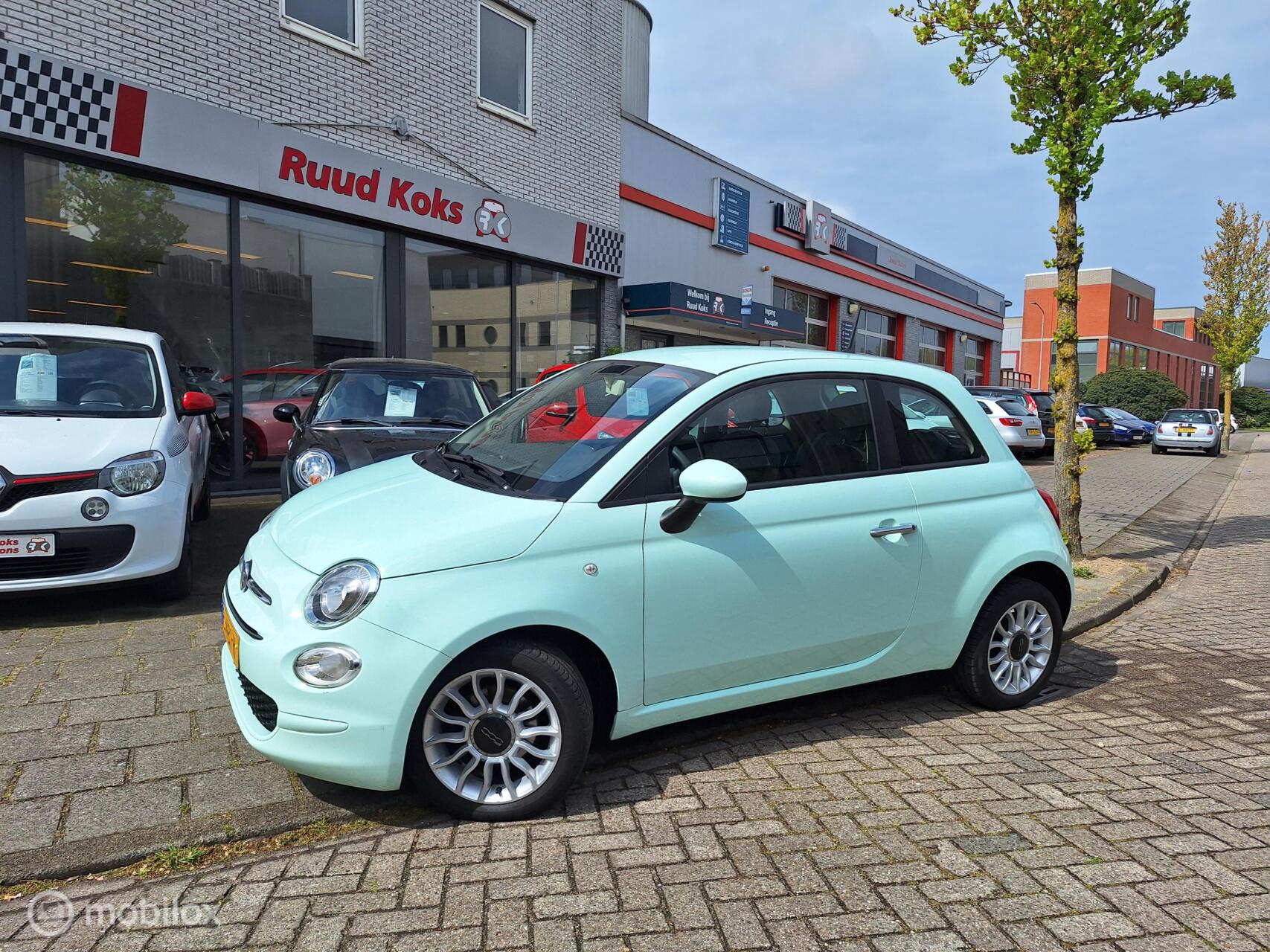 Fiat Fiat 500 0.9 TWINAIR TURBO POPSTAR / Airco / 2017 - voorkant