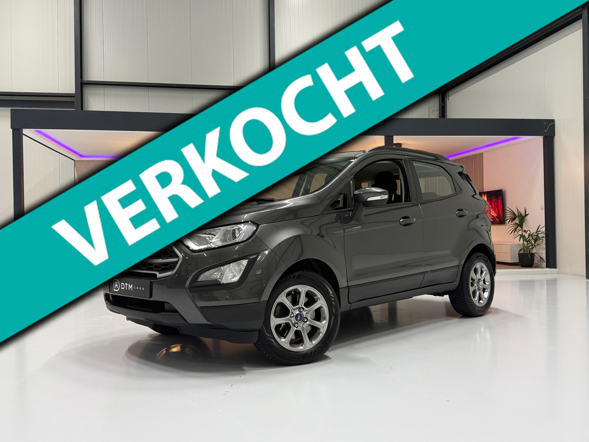 Ford Ecosport Trend Ultimate Navi Trekhaak Nap Garantie Cruise Camera Carplay Airco PDC Led 2018 - voorkant