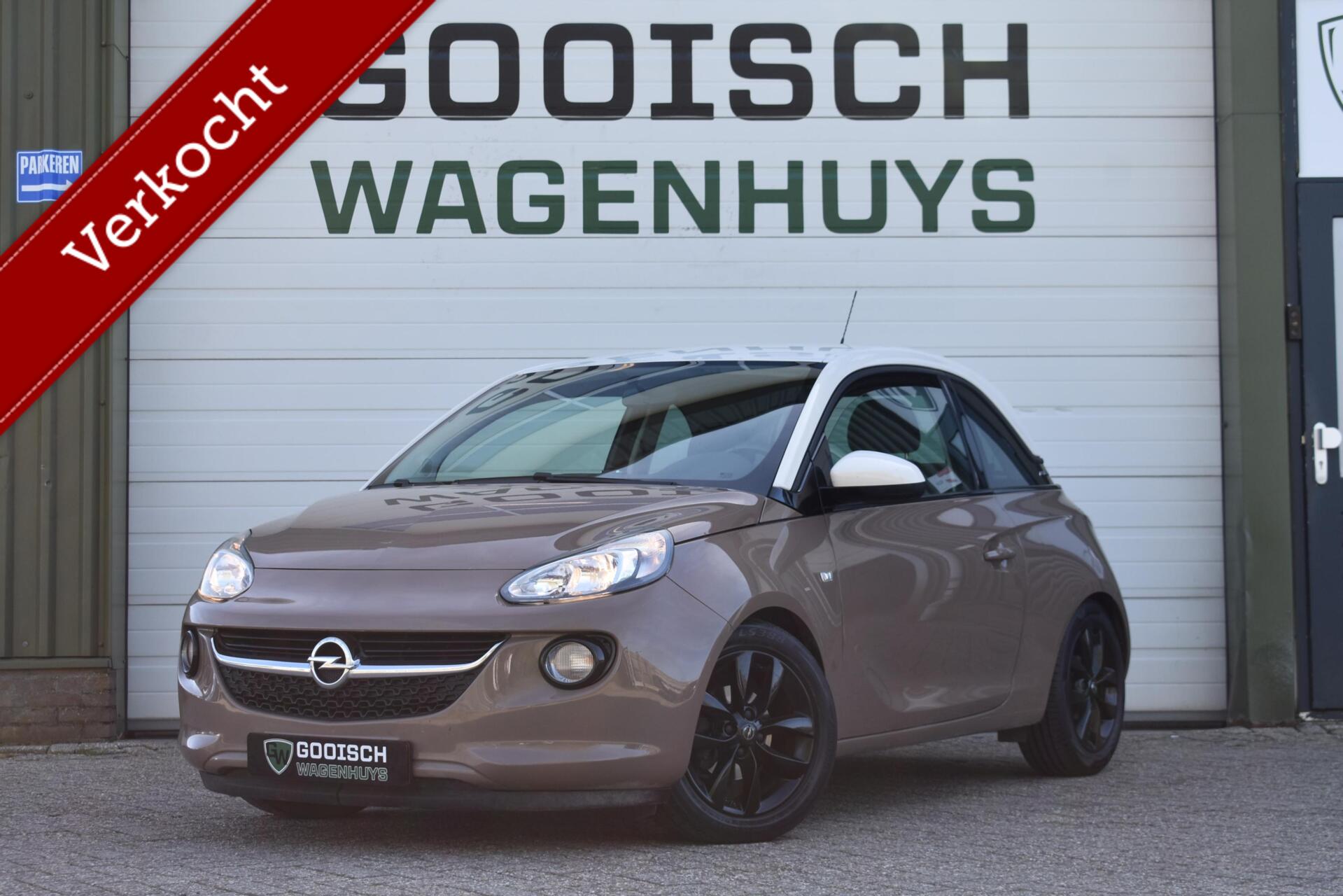 Opel Adam 1.4 Unlimited | Stoel/Stuurverwarming | Carplay | Leder | 2016 - voorkant