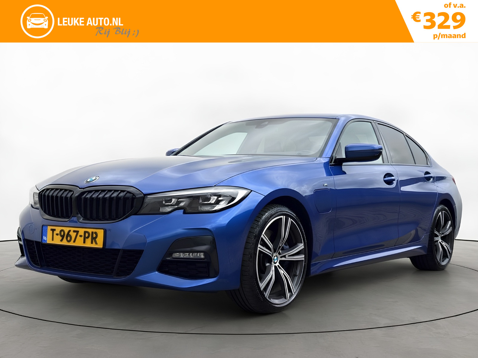 BMW 330e 330e 292PK M-Sport Shadow 2020 - voorkant