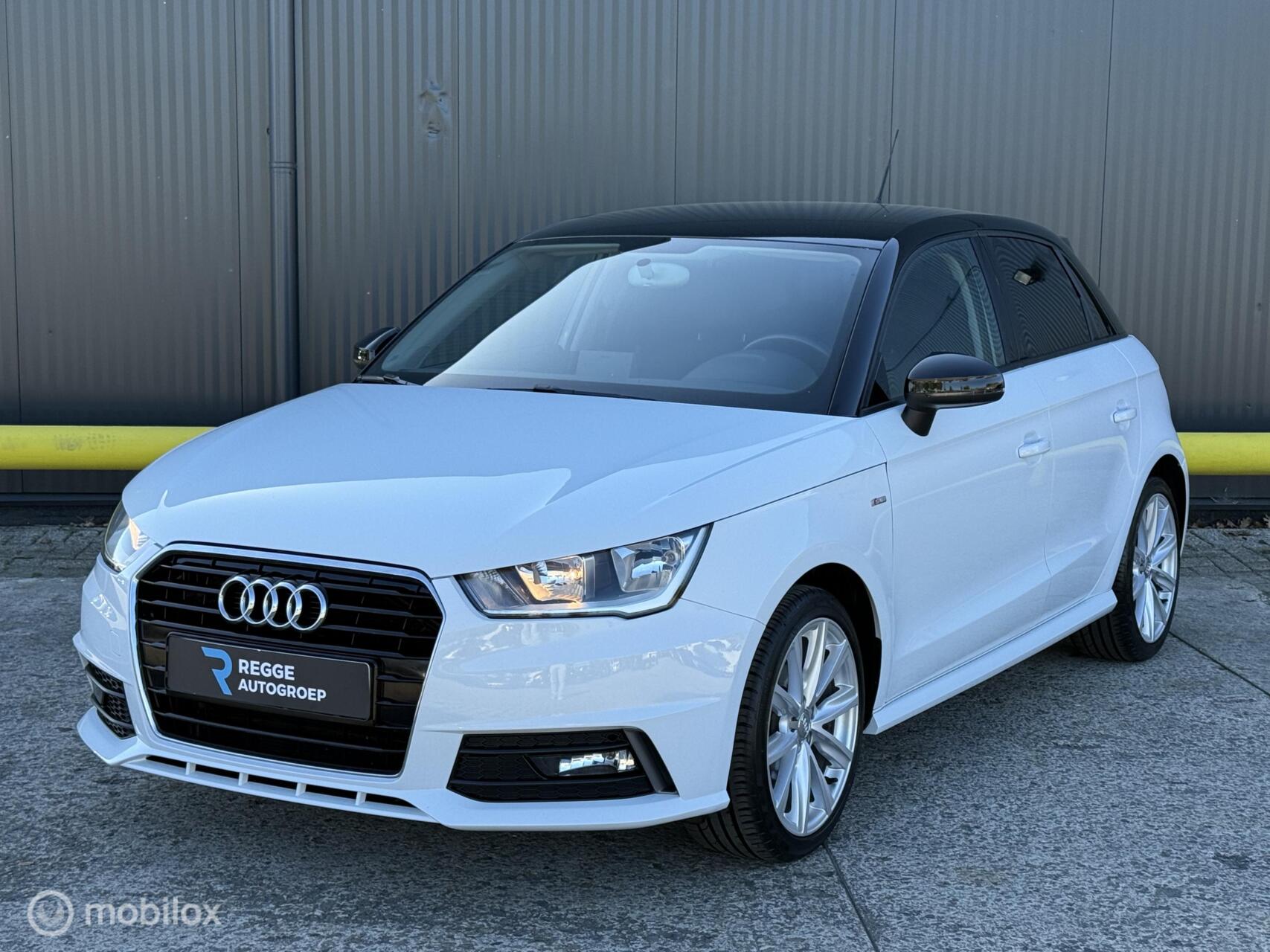 Audi A1 Sportback 1.0 TFSI Sport S-Line TOPSTAAT 2018 - voorkant