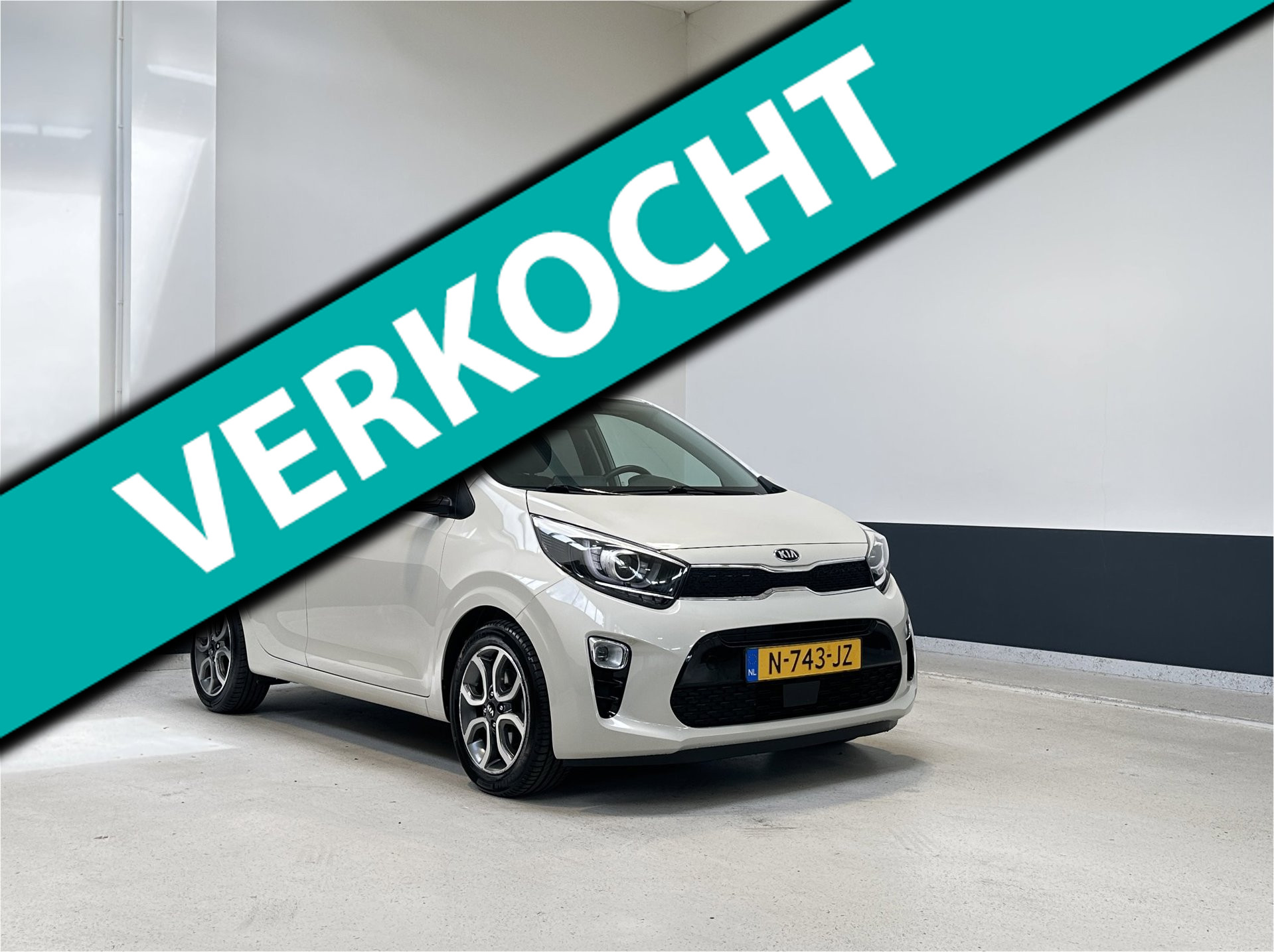 Kia Picanto 1.0 DPi DynamicPlusLine | Apple Carplay/Android auto | Climate control | Camera | NL | 2 Eig | 2021 - voorkant