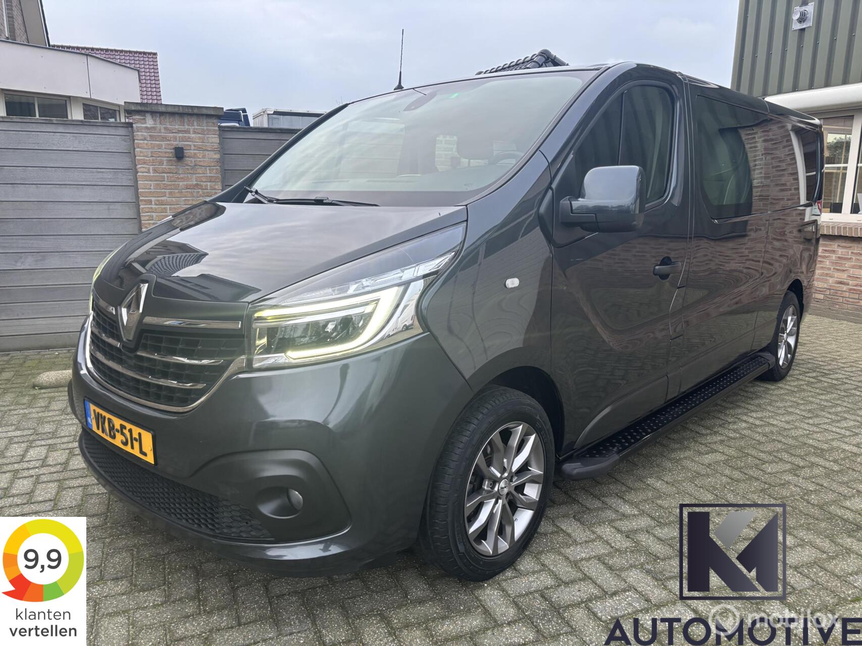 Renault Trafic 2.0 dCi 145pk L2 Dubbel cabine Automaat|EURO6|Navi|1e Eigenaar 2021 - voorkant