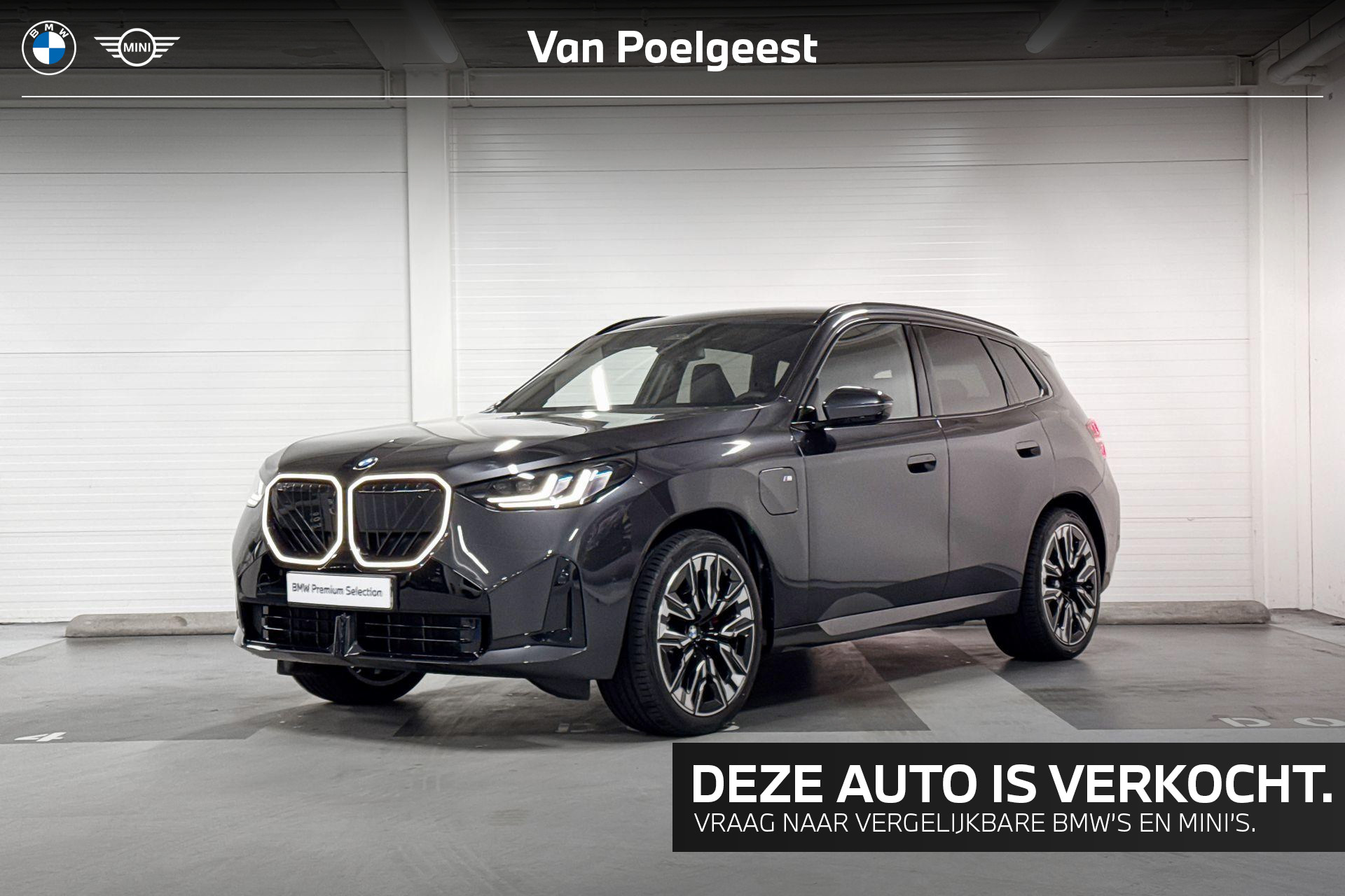 BMW X3 xDrive30e 2025 - voorkant