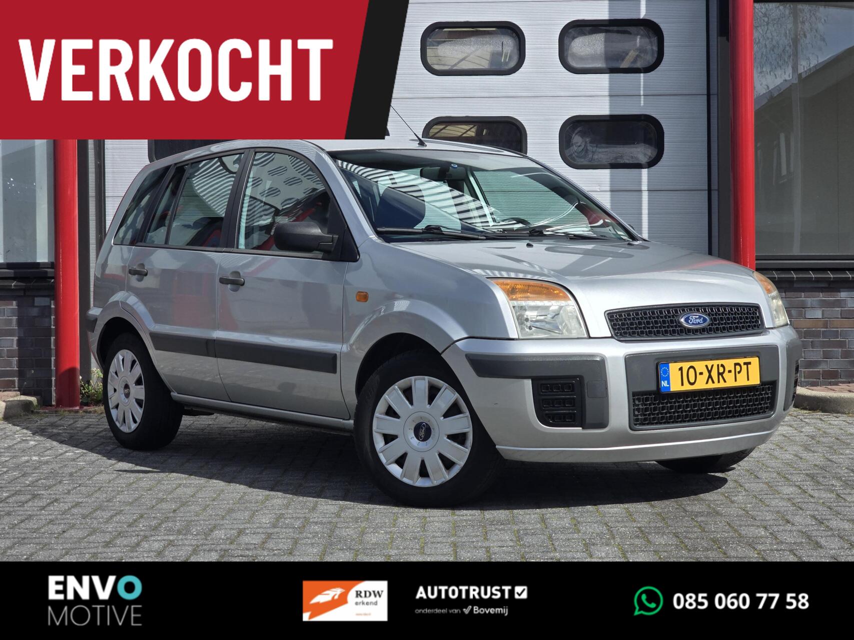 Ford Fusion 1.4-16V Champion Airco/Koppeling+Distributie vv 2007 - voorkant