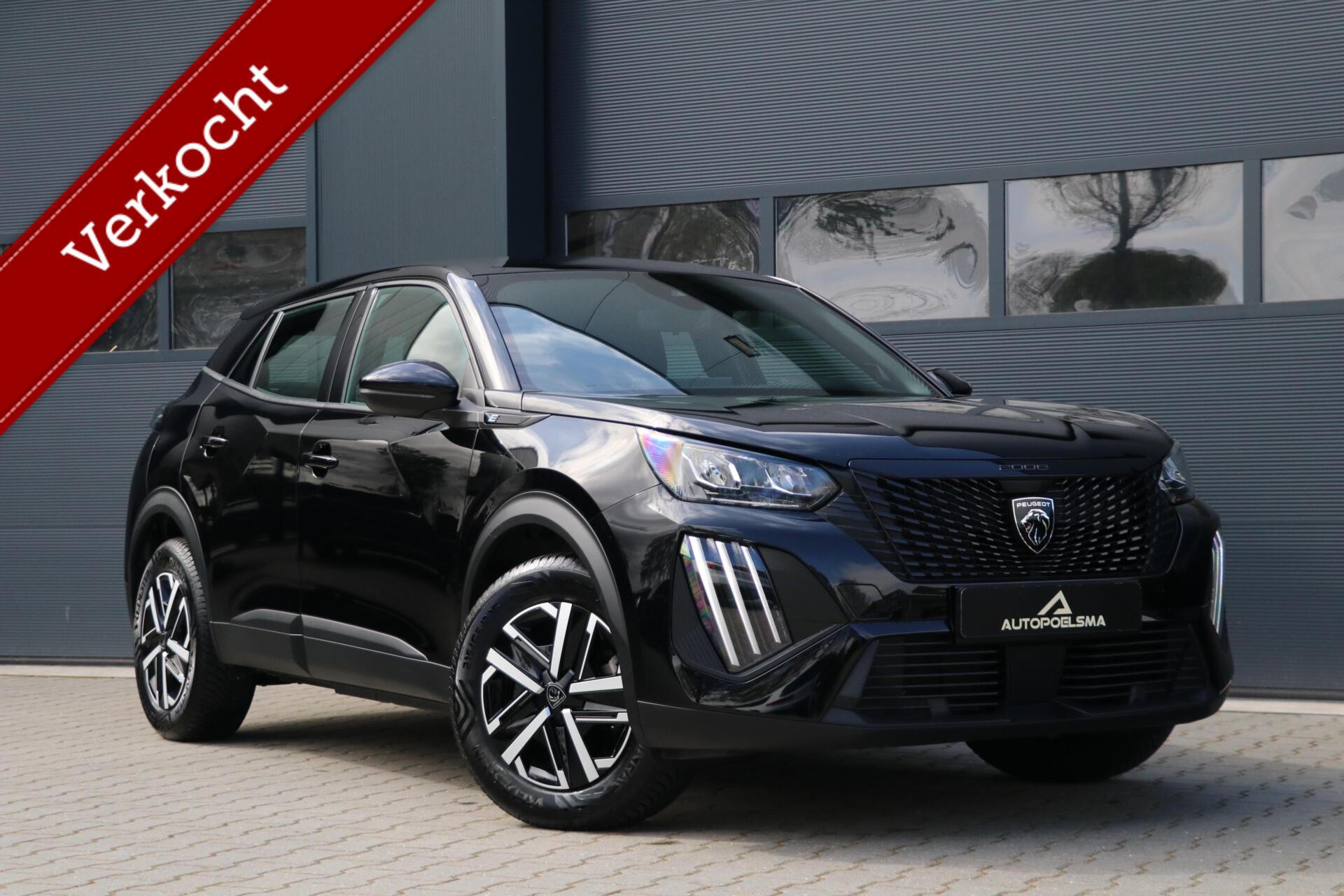 Peugeot 2008 EV Active 54 kWh |Warmtepomp|3 Fase| AppleCarplay|Camera| PrivacyGlass 42000KM BJ2024 2024 - voorkant