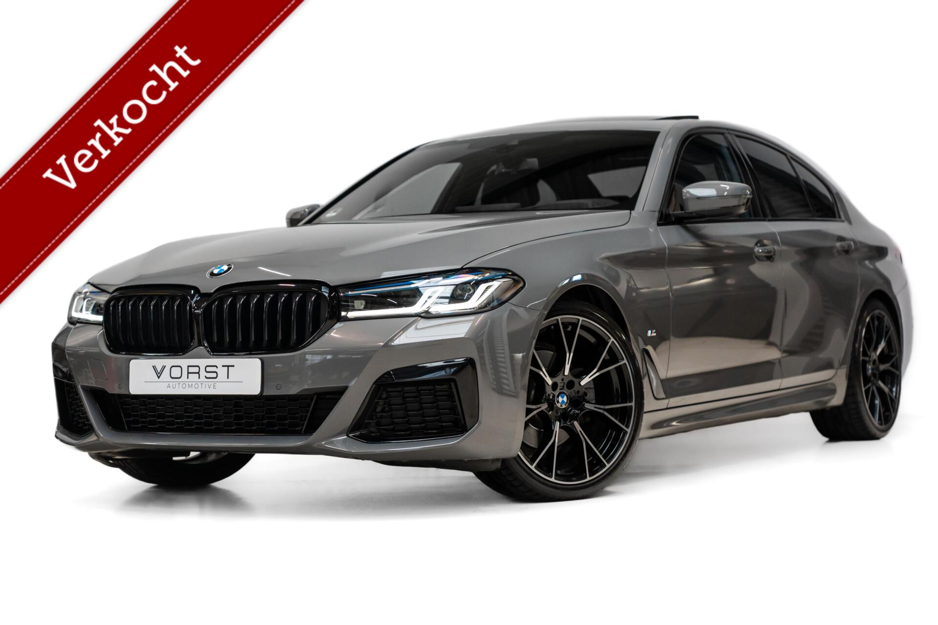 BMW 520i 520i Business Pano Leer Laser Memory 2021 - voorkant