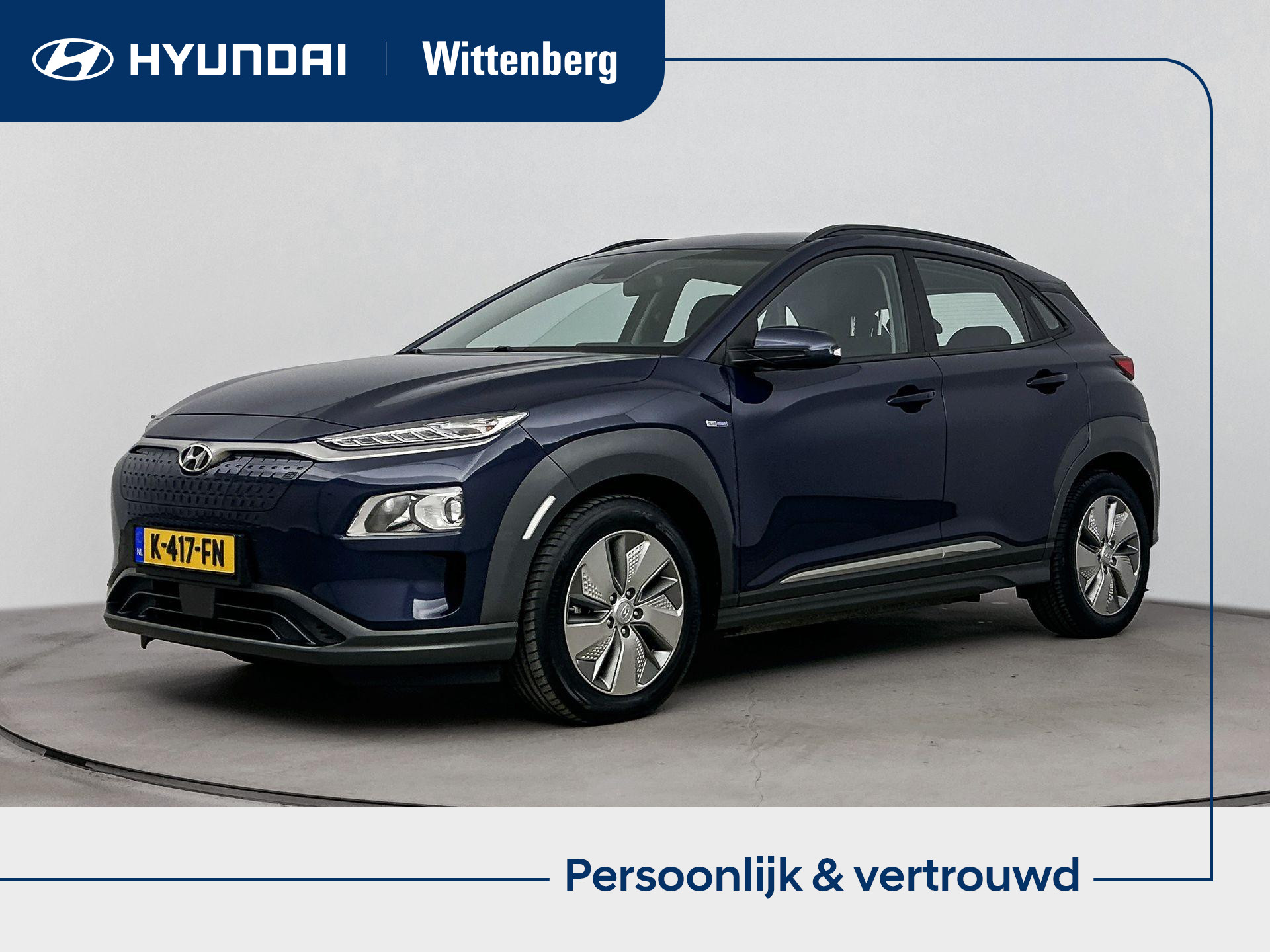 Hyundai Kona EV Comfort 64 kWh 2020 - voorkant