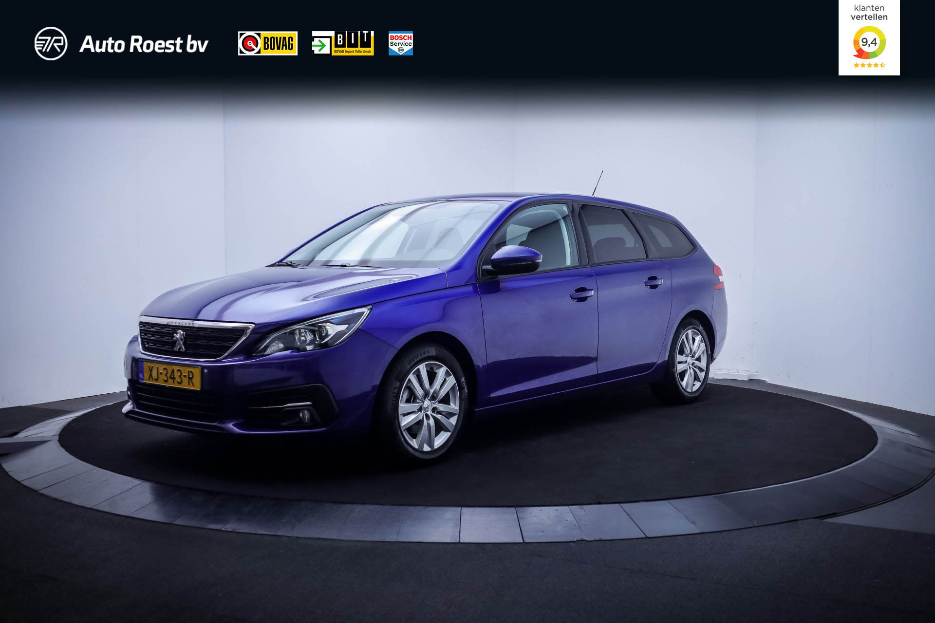Peugeot 308 1.2T ACTIVE 2018 - voorkant