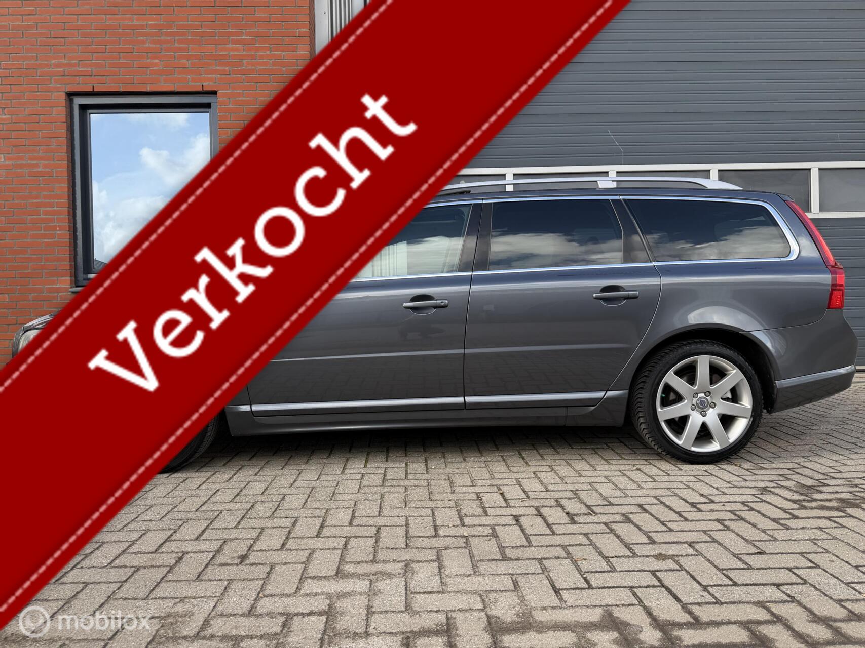 Volvo V70 3.0 T6 AWD Summum - s/k dak - gevent. leder 2007 - voorkant