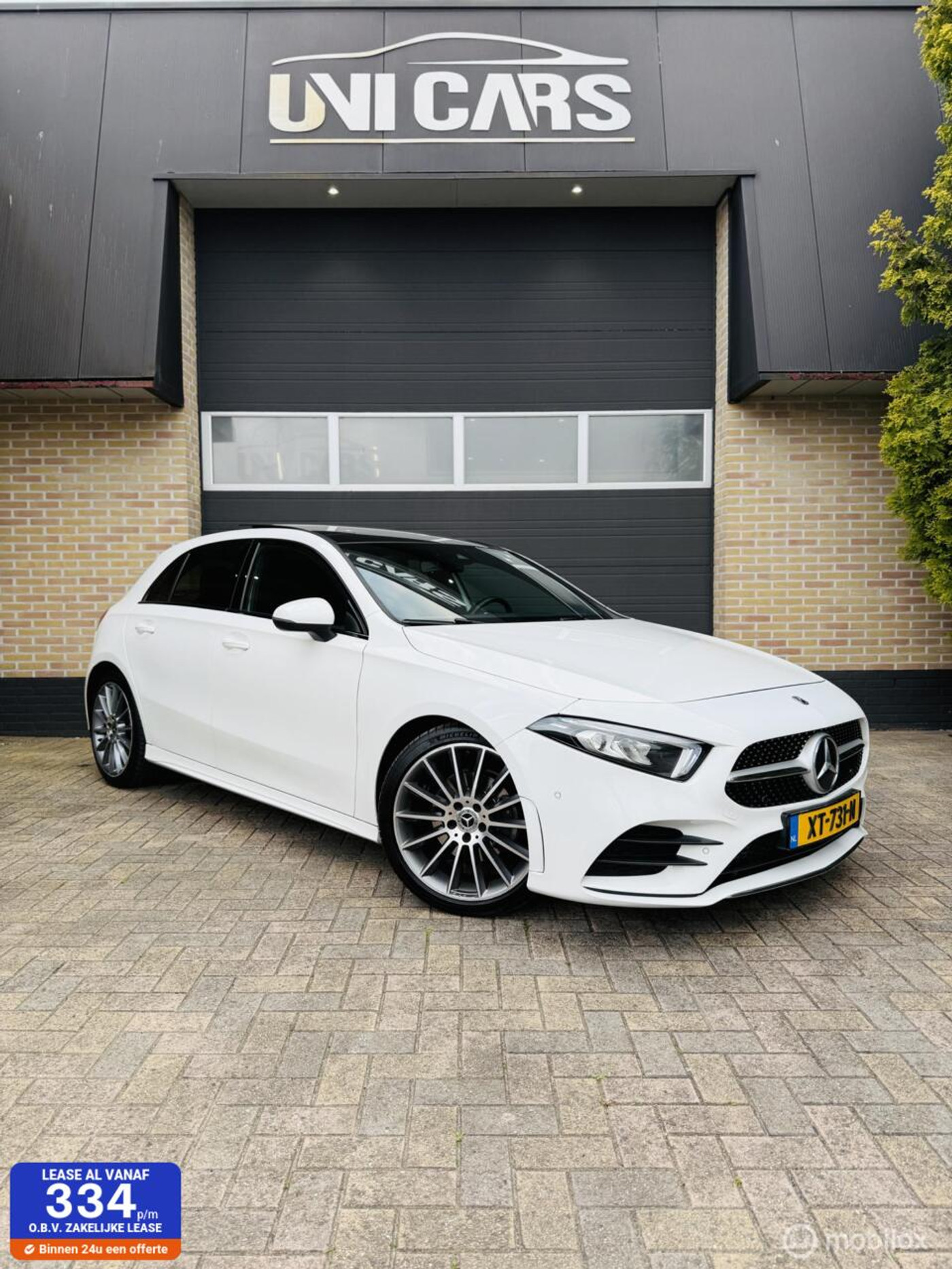 Mercedes-Benz A-klasse 200 Premium Plus 2018 - voorkant