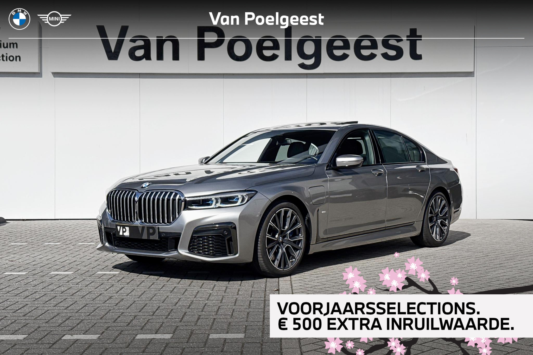 BMW 7-serie 745e 2019 - voorkant