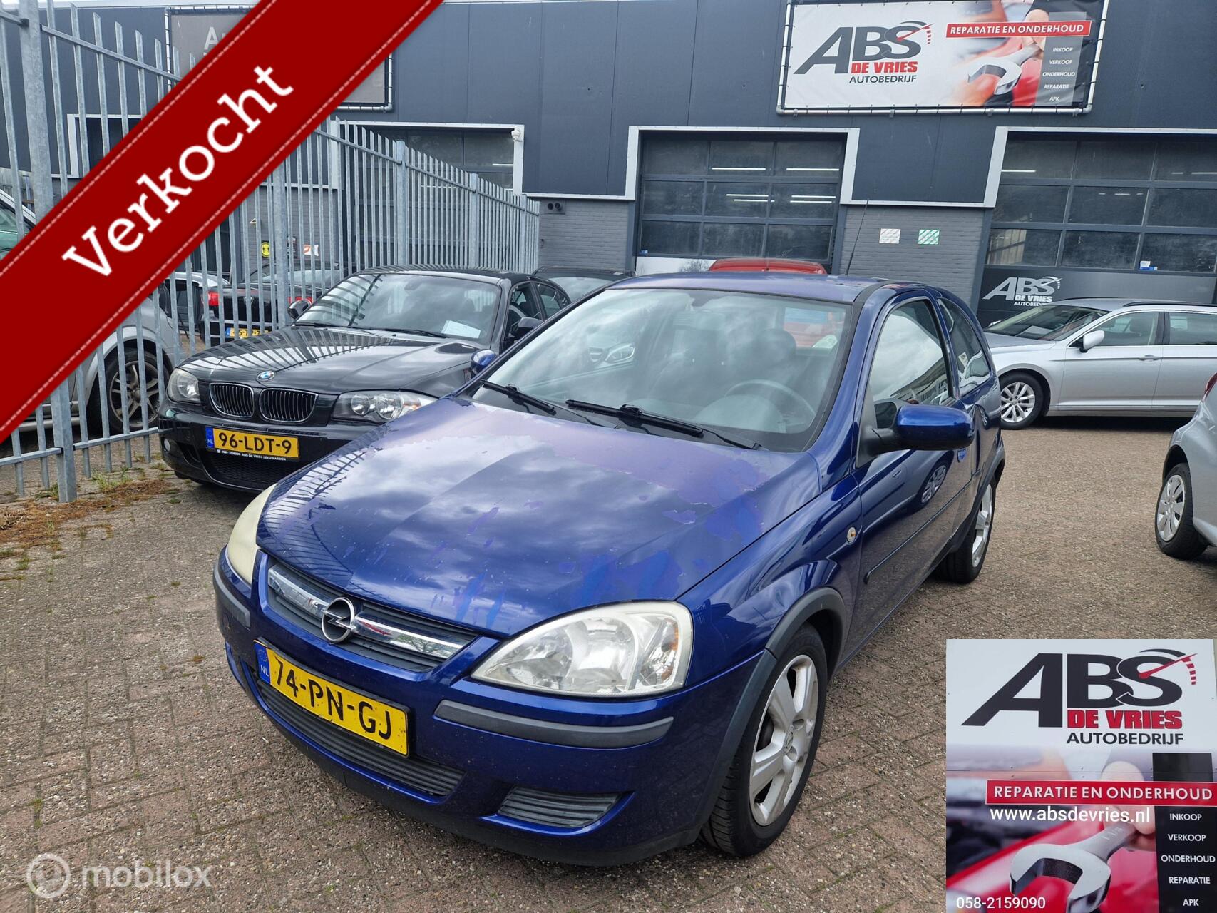 Opel Corsa-c 1.2-16V Sport APK DECEMBER 2026 2004 - voorkant