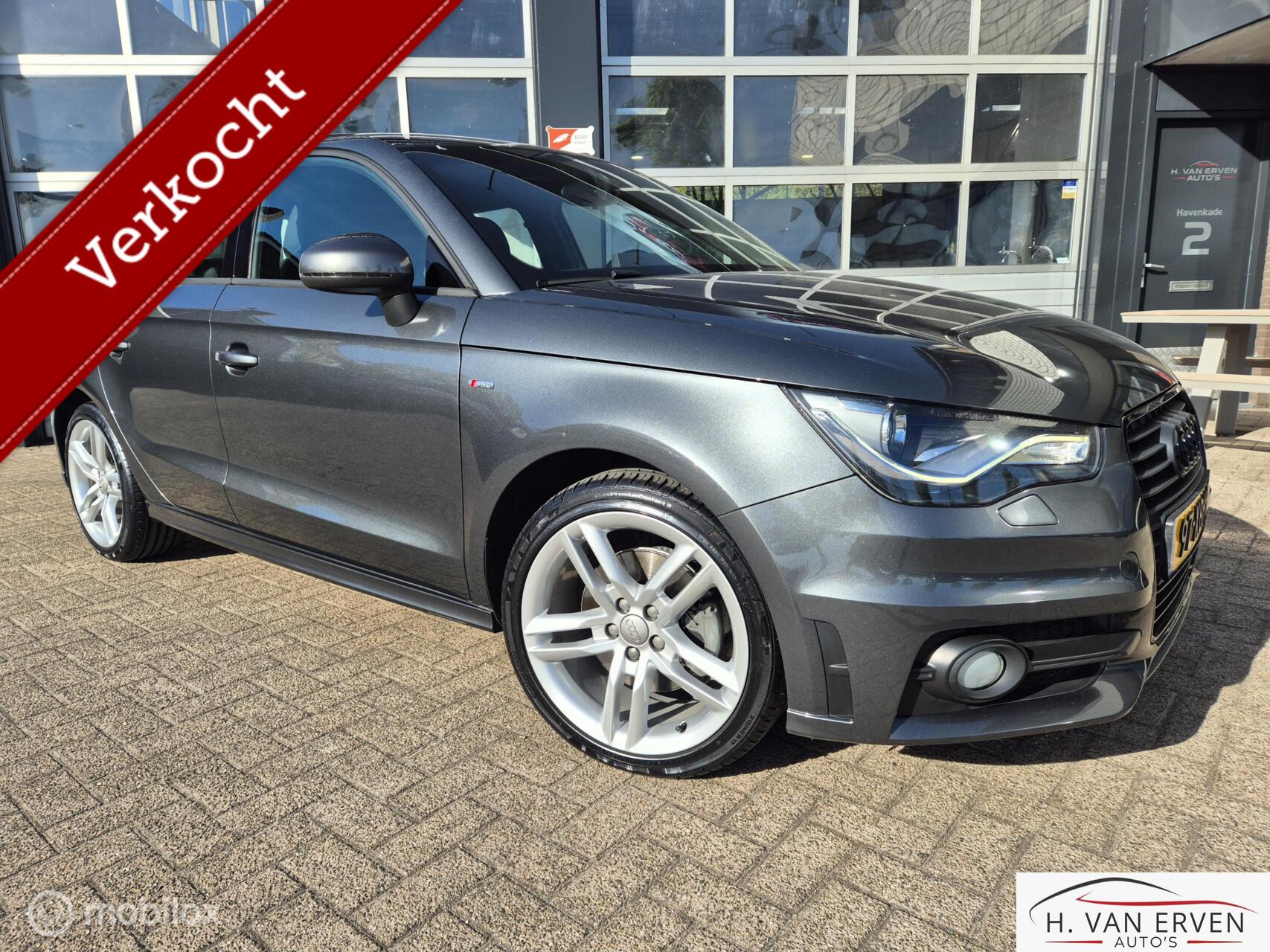 Audi A1 Sportback 1.4 TFSI S-LINE 1E EIGENAAR NAP! XENON 2012 - voorkant