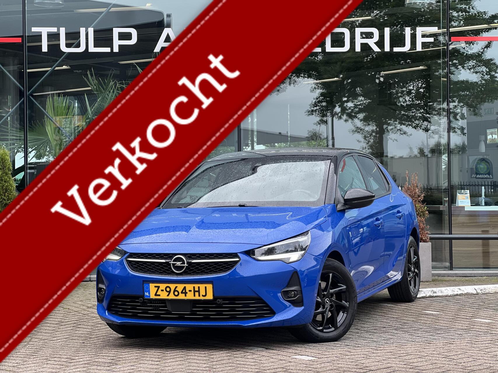 Opel Corsa 1.2 Ultimate Airco Clima Cruise 360Cam Stoelverw 2021 - voorkant