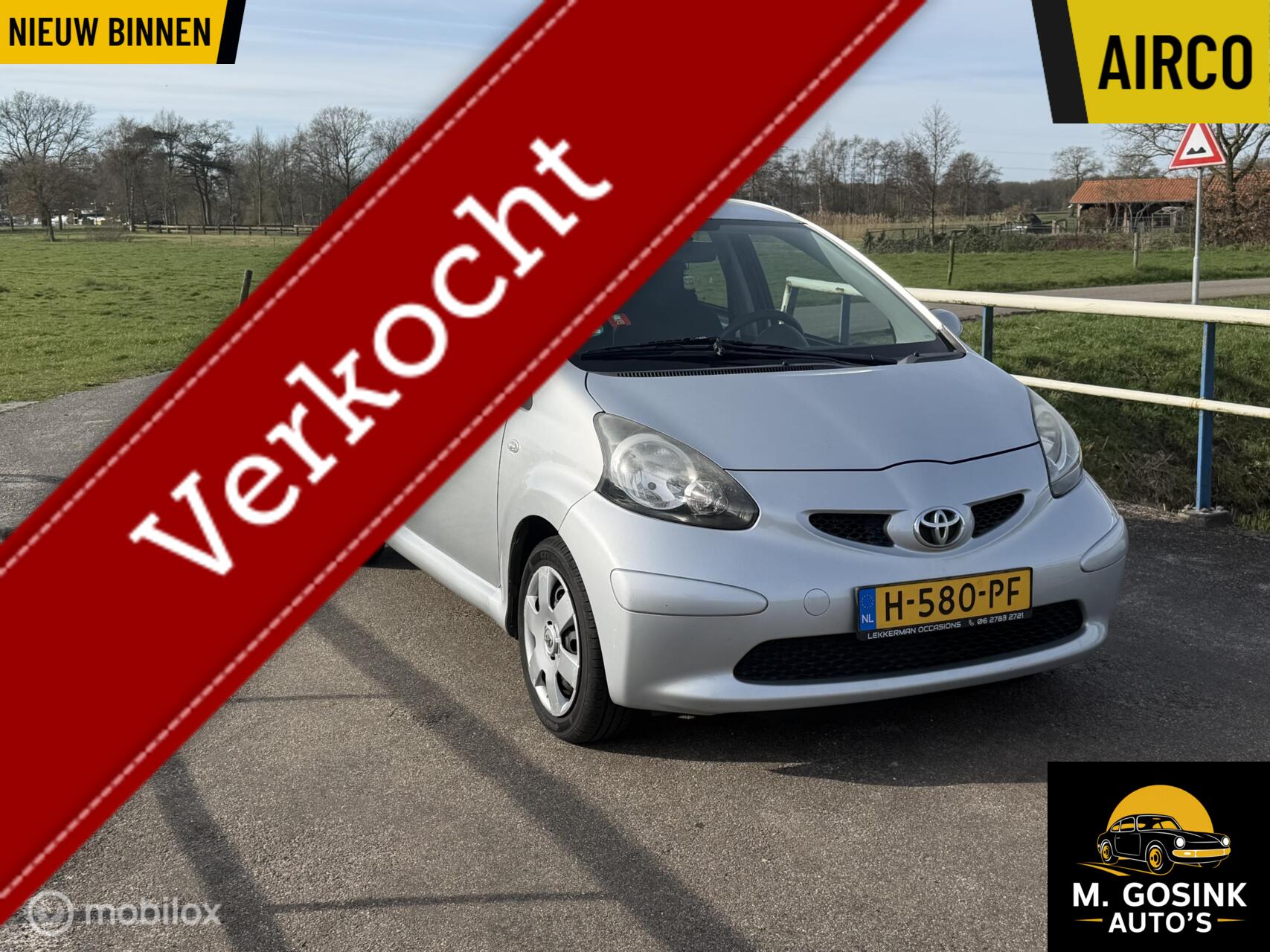 Toyota Toyota Aygo 1.0-12V  Airco 5Deurs apk 18-03-2027 2008 - voorkant