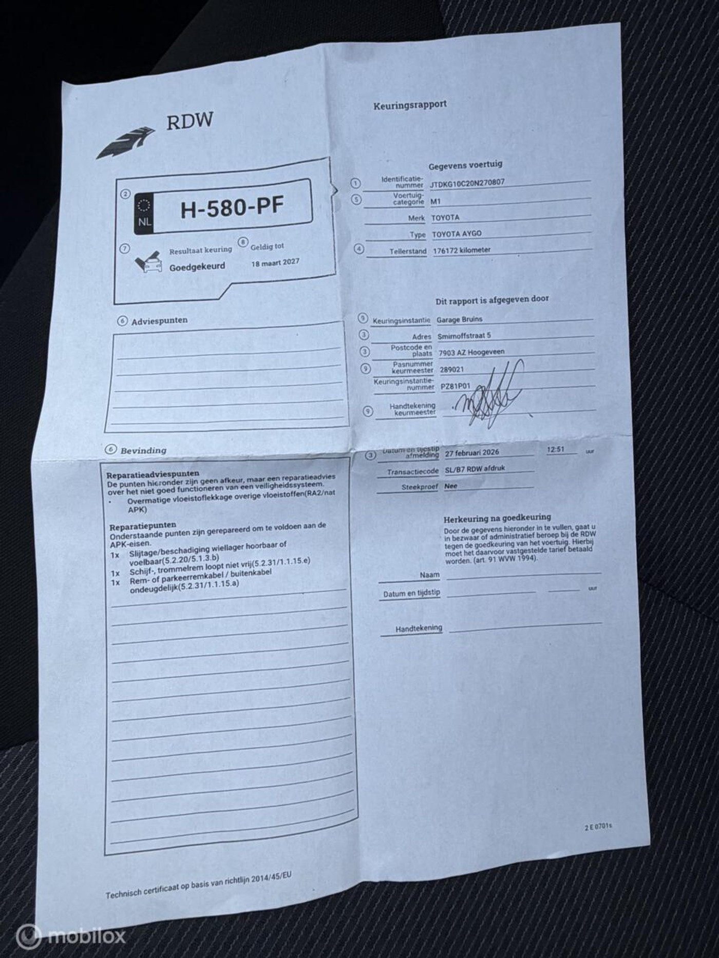 Foto van Toyota Toyota Aygo
