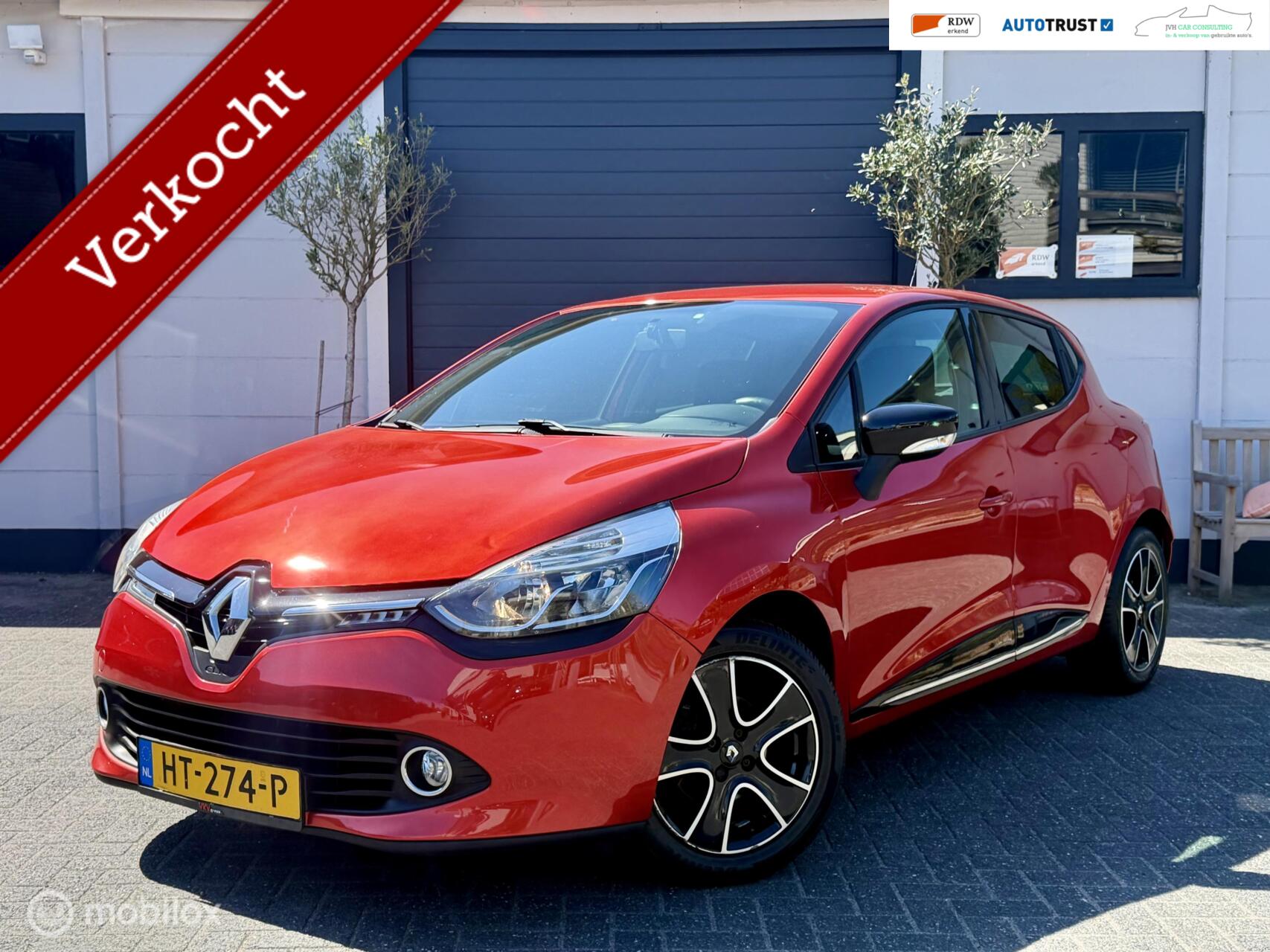 Renault Clio 90pk TCe Expression|RIJKLAAR|2EIG|NAV|PDC|CRUIS 2016 - voorkant