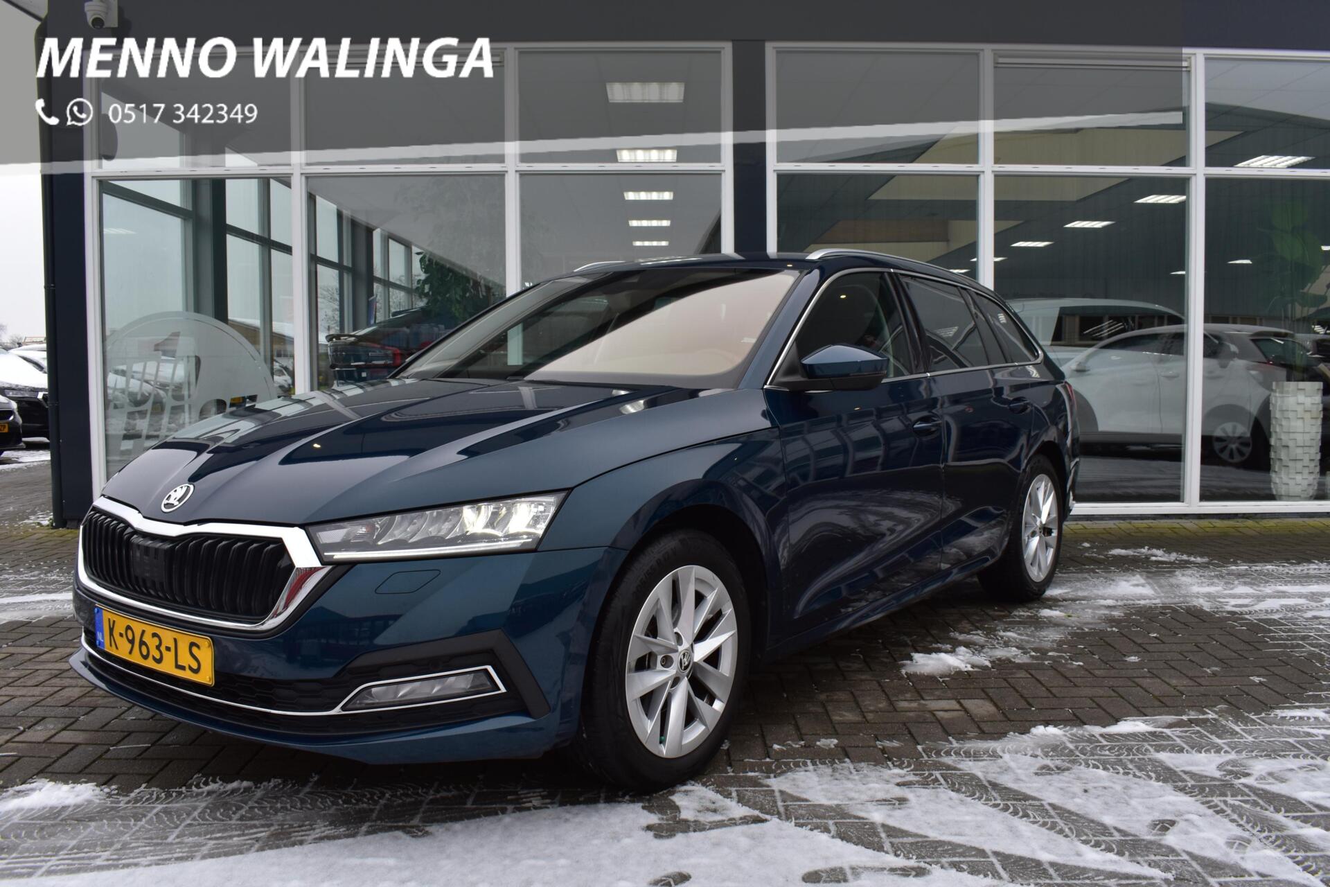 Skoda Octavia 1.0 e-TSI Business Edition Plus|Automaat|Stoelverwarming|Apple carplay|Navi|PDC 2021 - voorkant