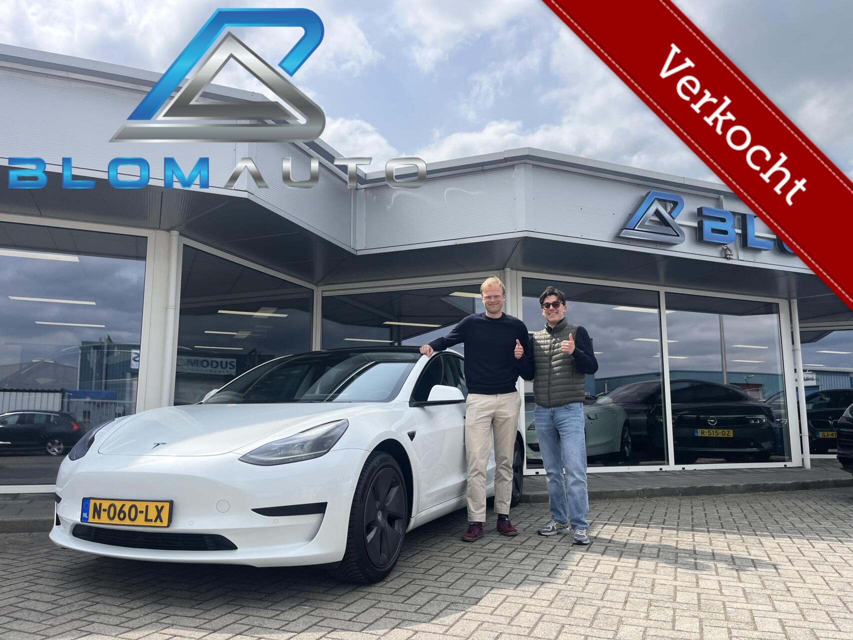 Tesla Model 3 SR RANGE PLUS AUTOPILOT+PANO FACELIFT+LFP ACCU 2021 - voorkant