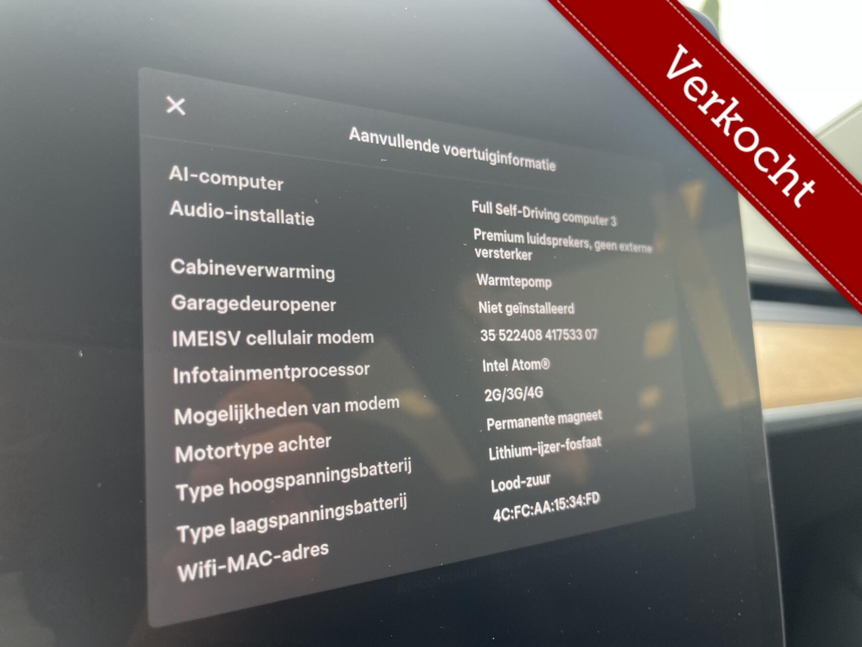Foto van Tesla Model 3