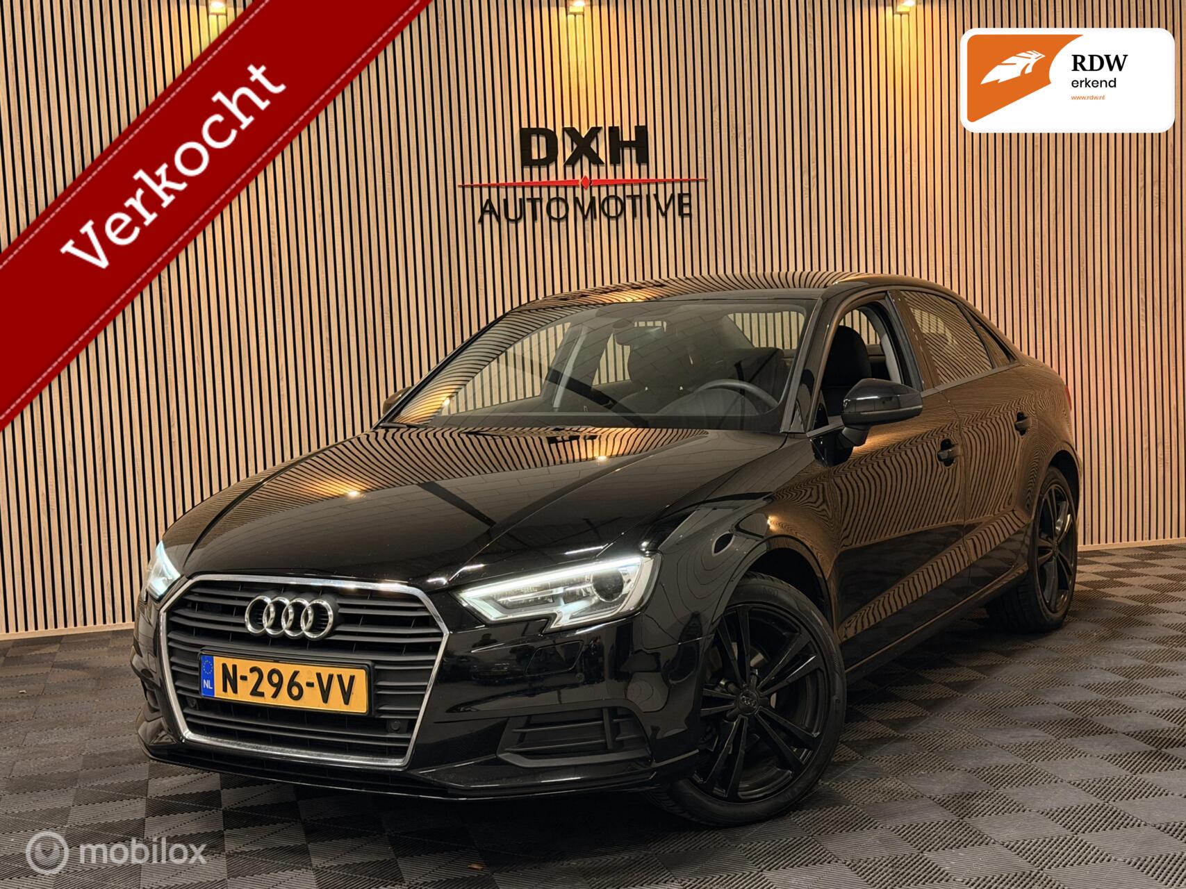 Audi A3 Limousine 1.0 TFSI Sport NAVI BT PDC TREKHK FULL-LED 2017 - voorkant