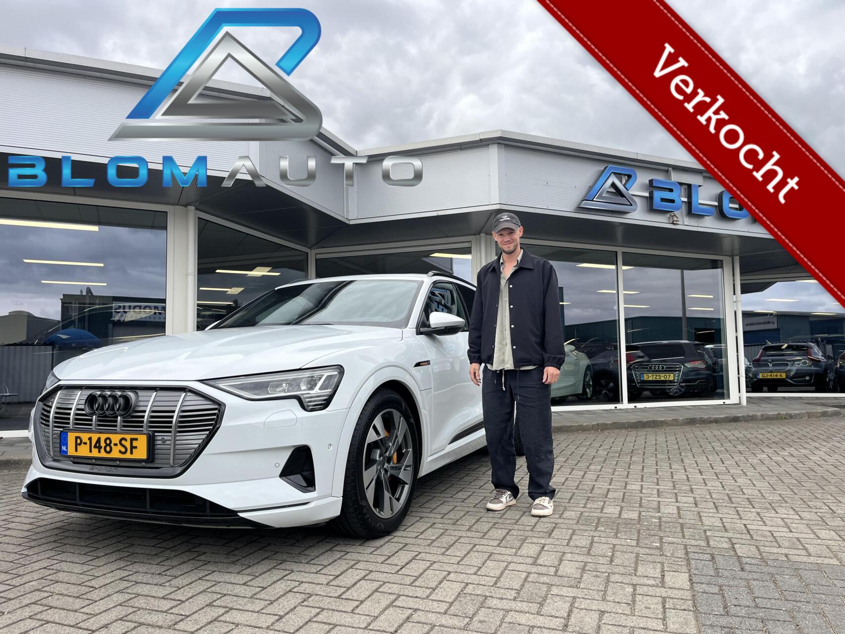Audi E-tron 50 QUATTRO S-LINE PANO+B&O+MEMORY+ACC+KEYLESS 2020 - voorkant