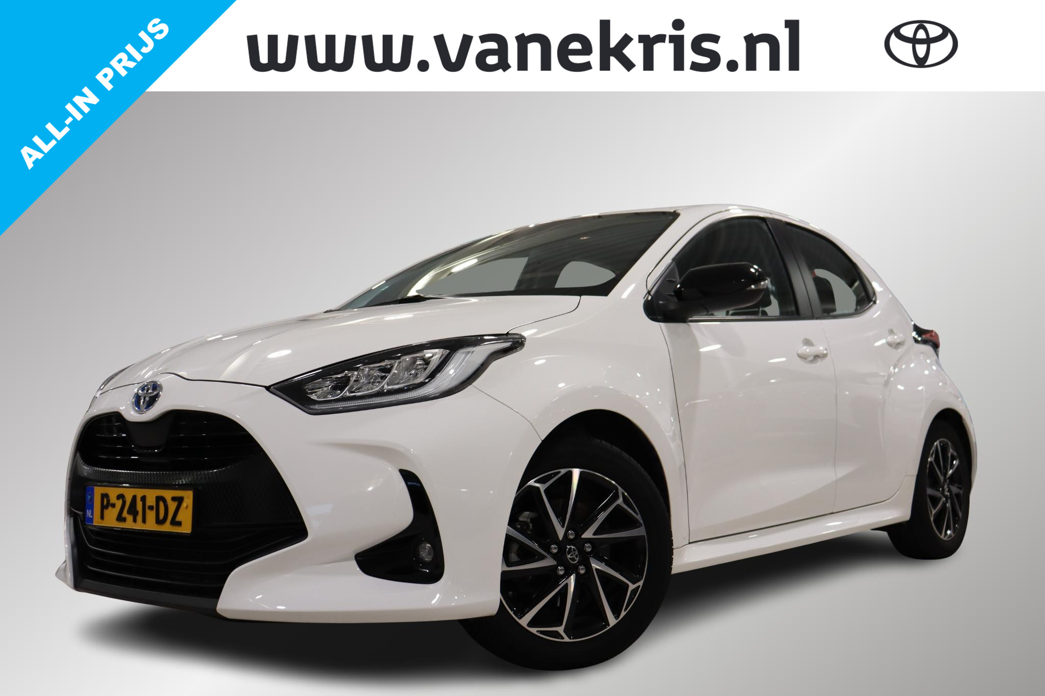 Toyota Toyota Yaris 1.5 Hybrid Dynamic, Trekhaak 2022 - voorkant