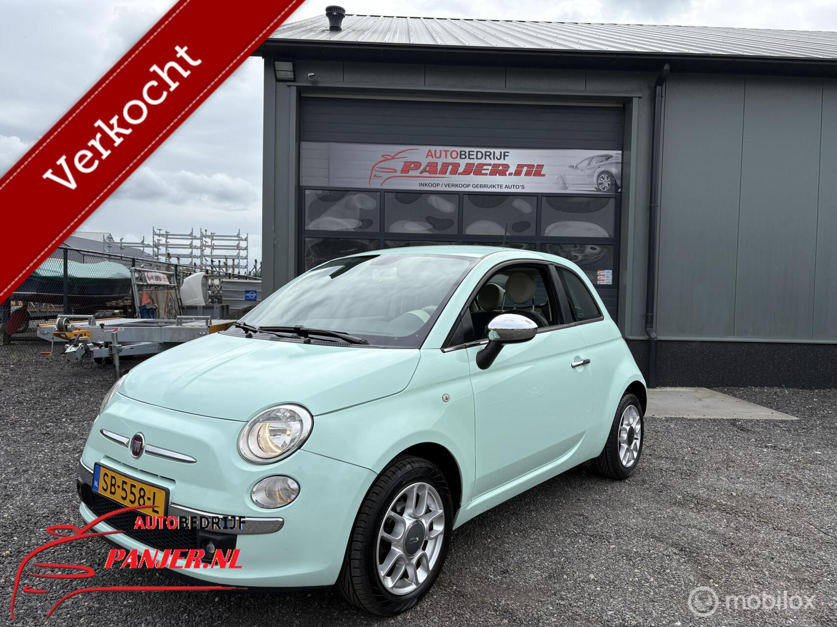 Fiat Fiat 500 1.2 Lounge "AIRCO+EL. PAKKET+LMV" 2014 - voorkant