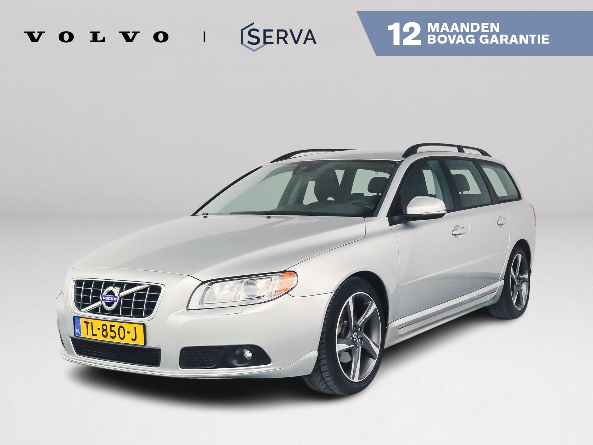 Volvo V70 T4 Momentum | Airco | Cruise control | Stoelverwarming | Trekhaak 2013 - voorkant