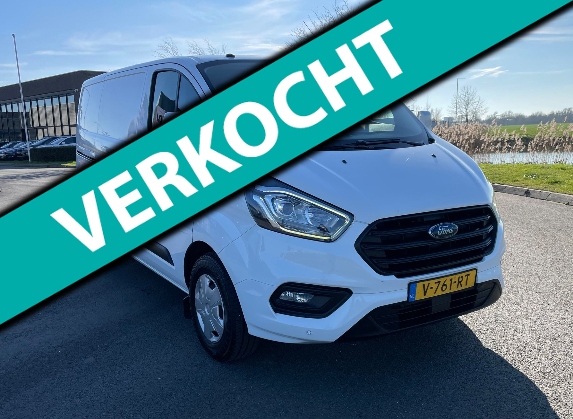 Ford Transit Custom 280 2.0 TDCI L1H1 Trend, Trekhaak, Cam, Pdc, Navi, Carplay, Cruise control, Geen import, Nap, Volledig oh! 2018 - voorkant