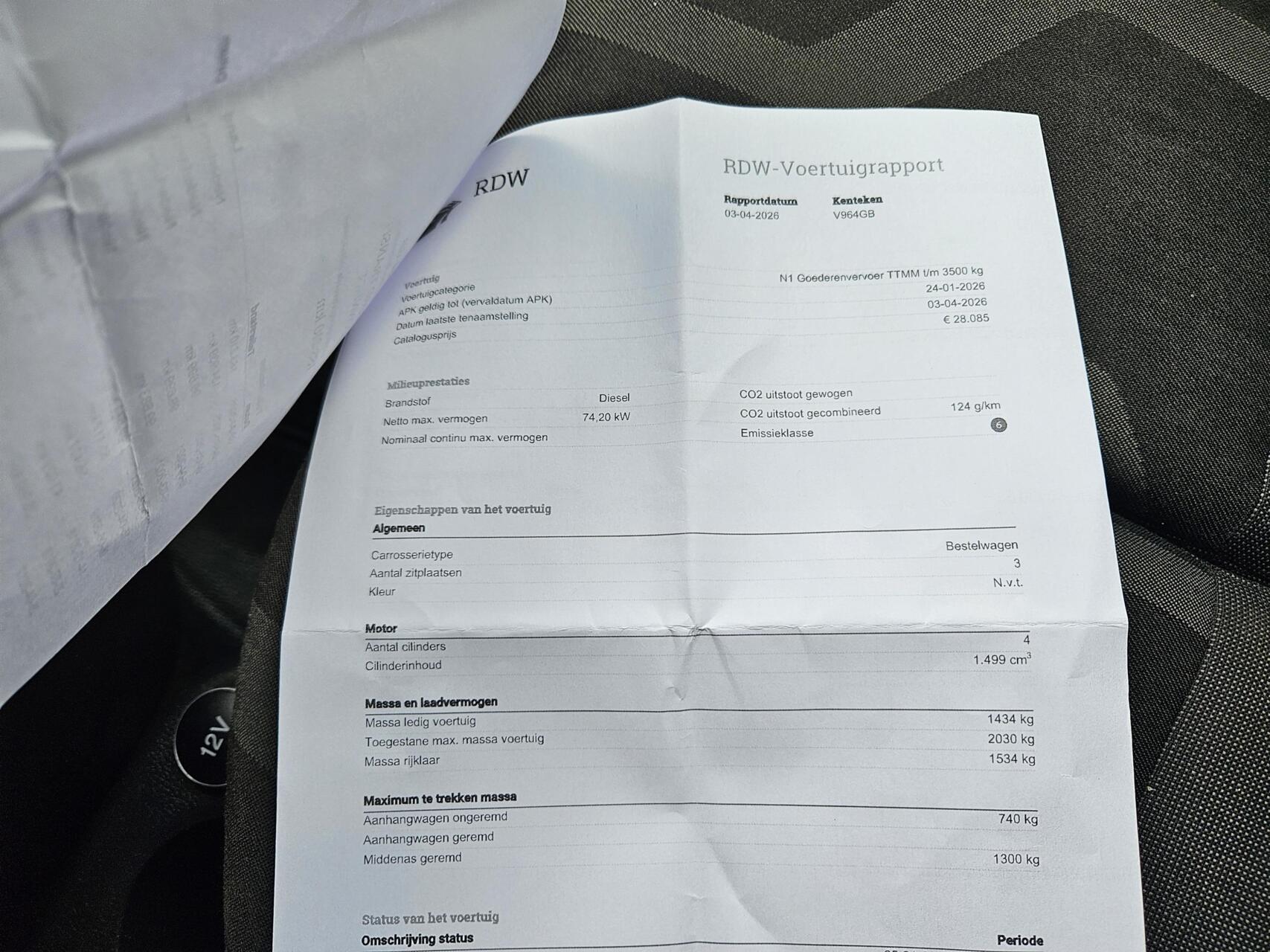Foto van Ford Transit Connect