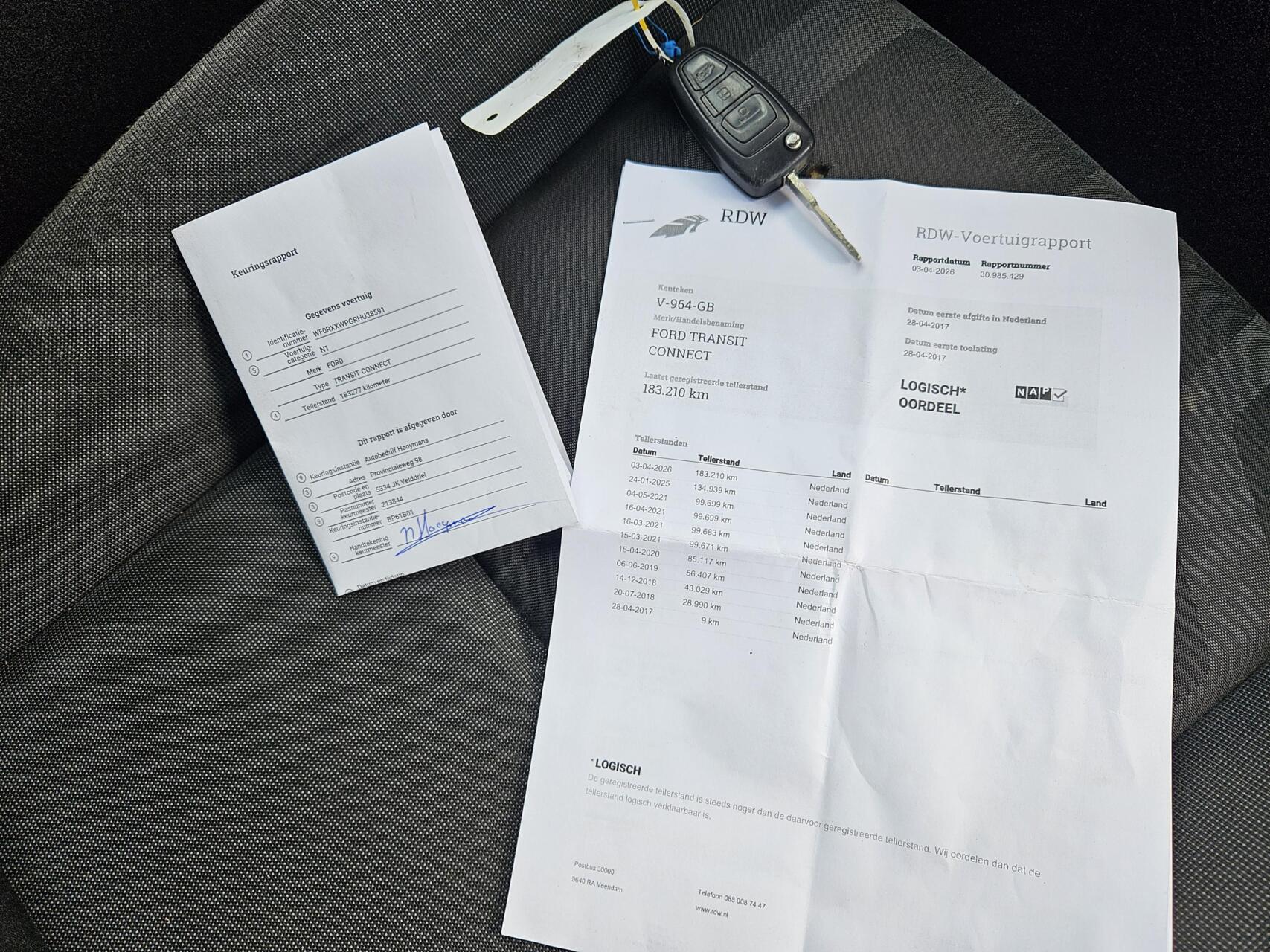 Foto van Ford Transit Connect