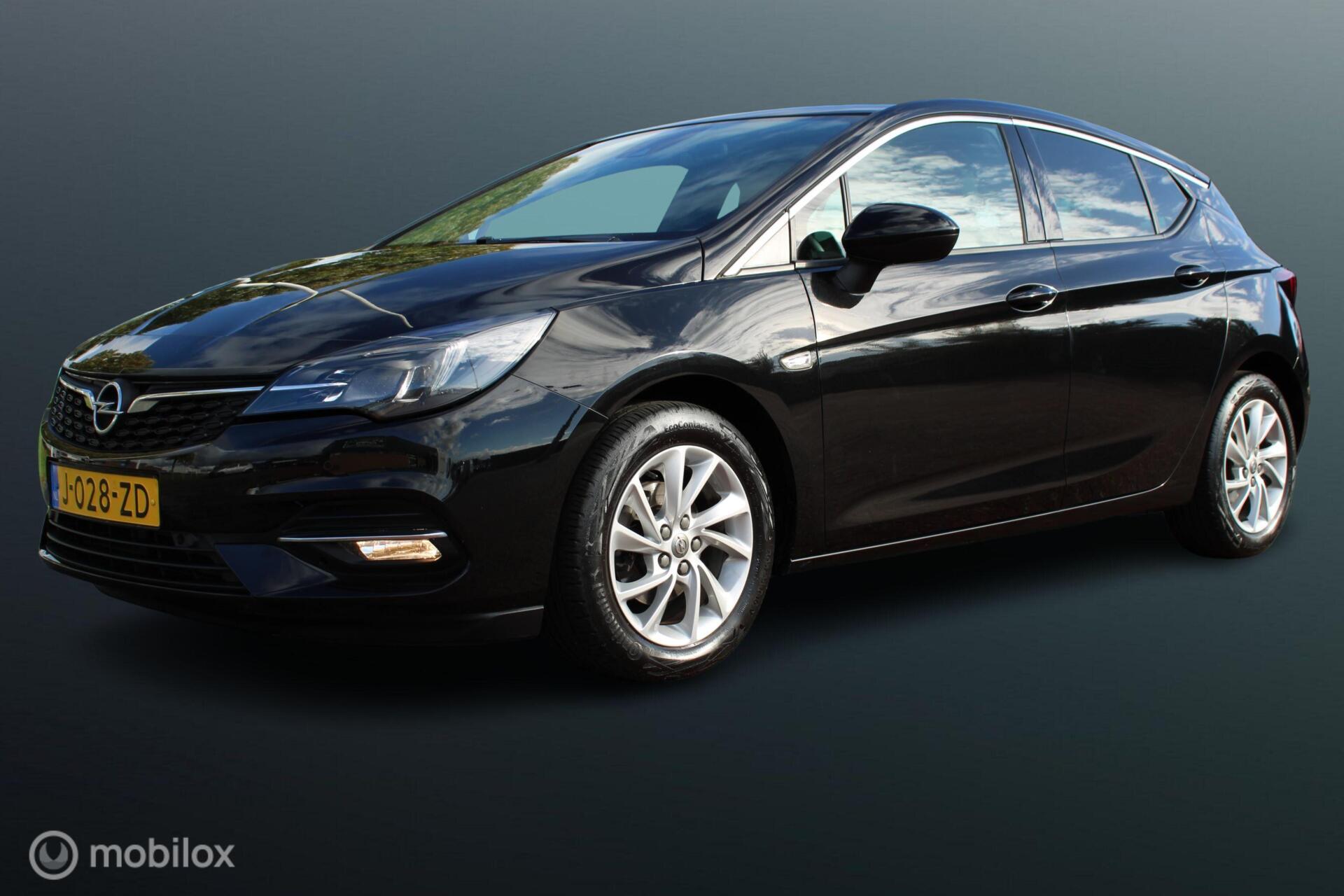 Opel Astra 1.2 Turbo 145 PK Business Elegance, Sportstoelen, Clima, Navi, App connect, Cruise, Pdc voor + achter + camera, Donker glas 2020 - voorkant