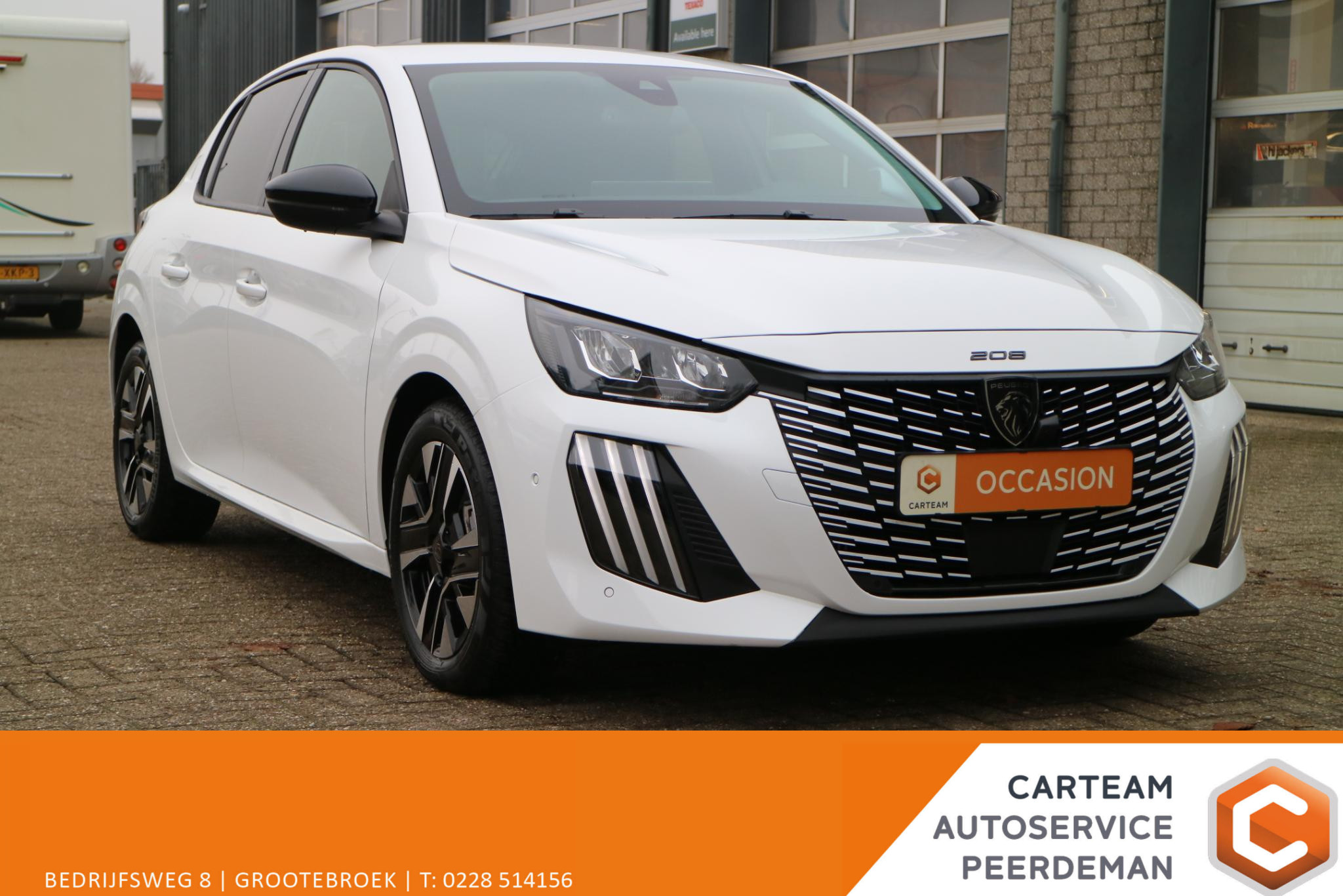 Peugeot 208 Hybrid 100 Allure 2024 - voorkant