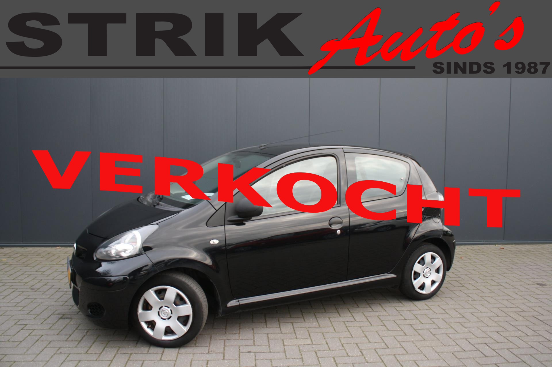 Toyota Toyota Aygo 1.0-12V Cool AIRCO - 5-DEURS- 2e EIGENAAR 2011 - voorkant