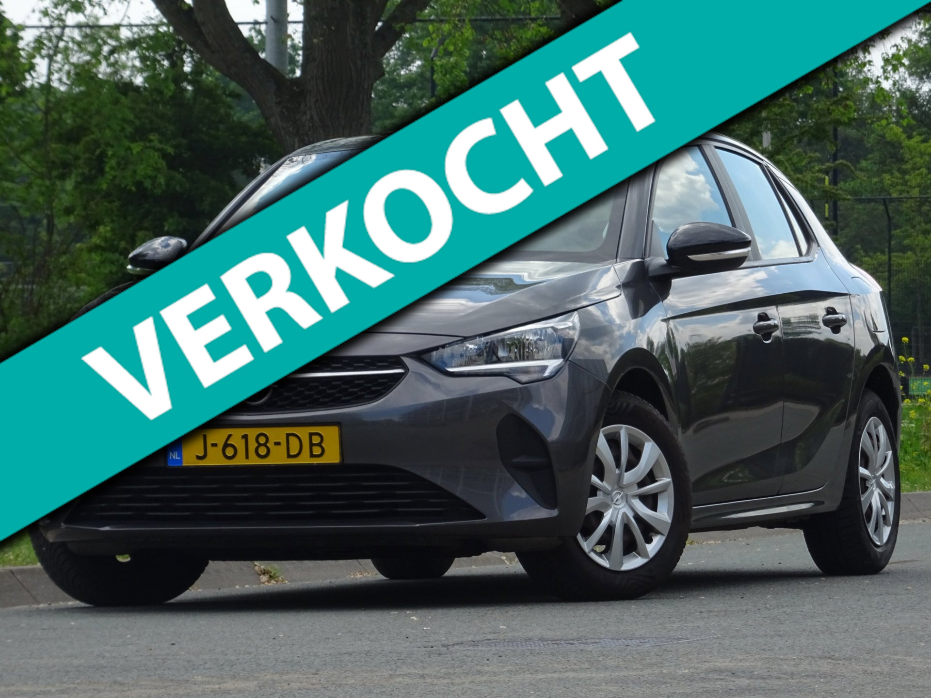 Opel Corsa 1.2 Edition NAP/CARPLAY/LANE-ASSIST/NAVI/PDC/AC 2020 - voorkant