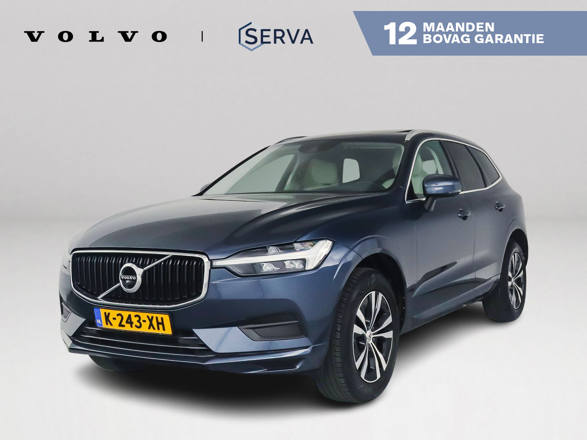 Volvo Xc60 B5 Momentum Exclusive | Panoramadak | 360° camera | Harman Kardon | Head-up Display | Stoel- en Stuurverwarming | Trekhaak 2021 - voorkant