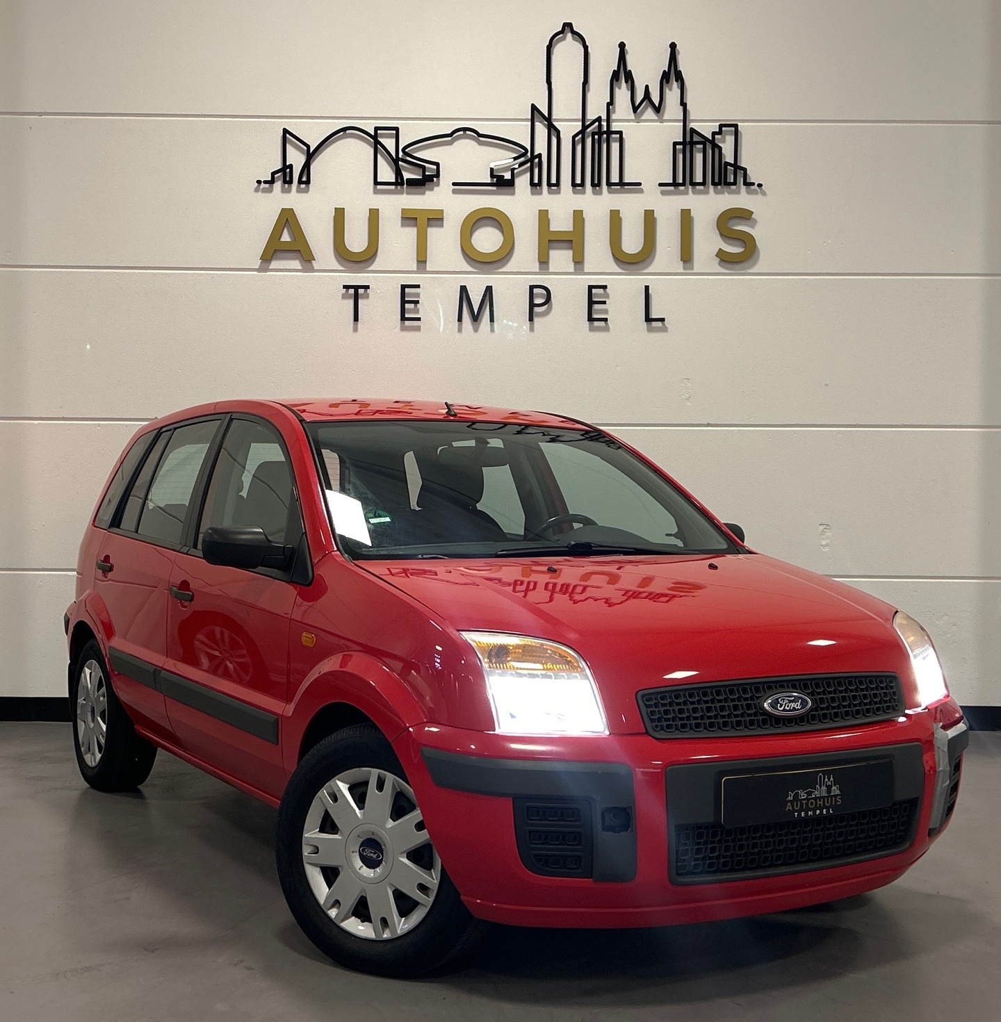 Ford Fusion 1.6-16V Trend Automaat Nap Airco Trekhaak 5Deurs Isofix 2007 - voorkant