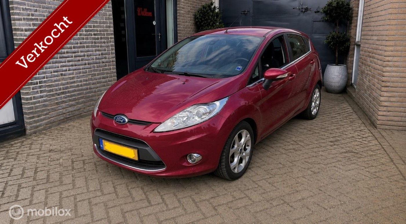 Ford Fiesta 1.6 Ghia 2009 - voorkant