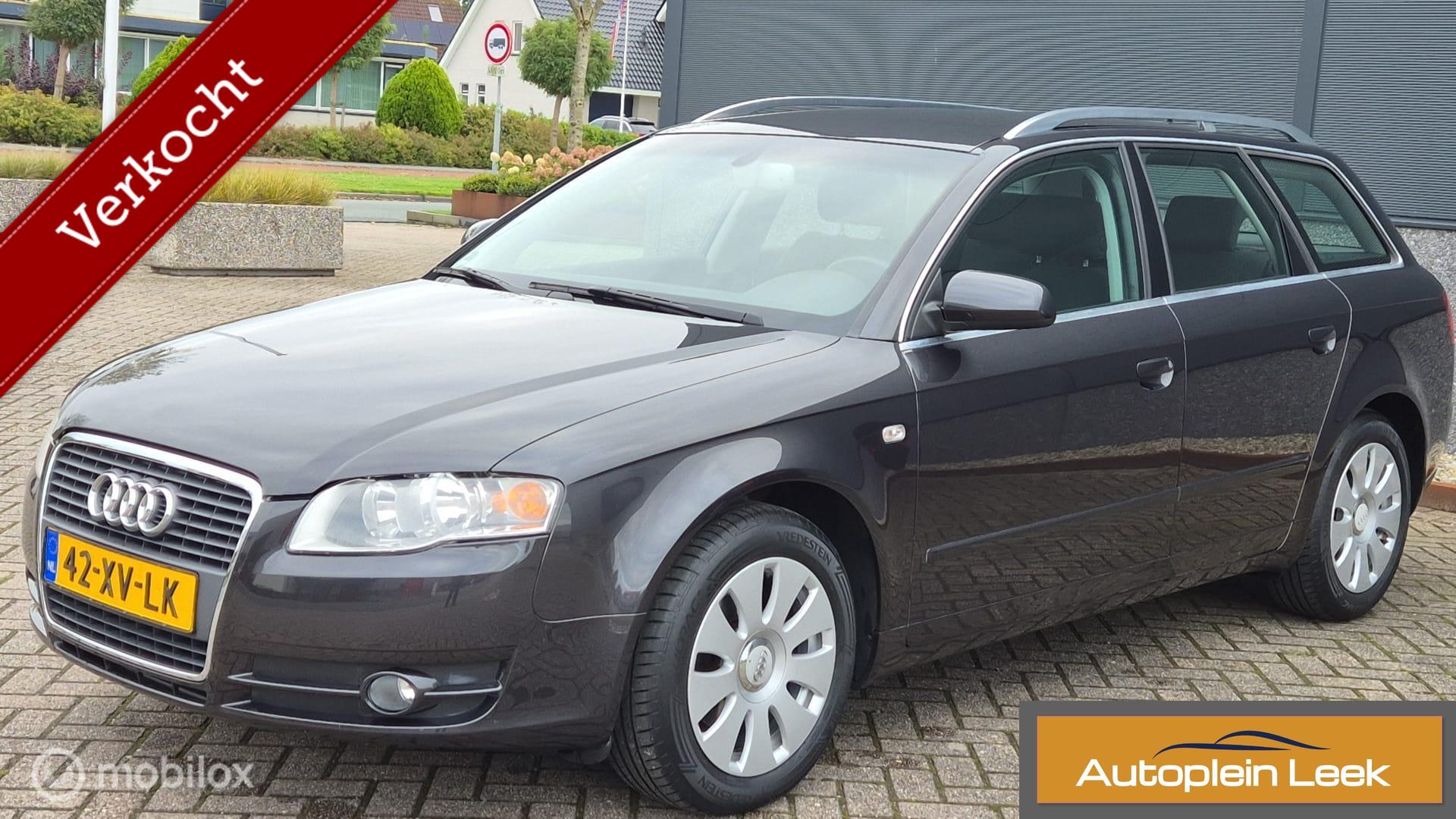 Audi Audi A4 2.0 YOUNGTIMER 1E EIGENAAR AUTOMAAT  CLIMA 2007 - voorkant