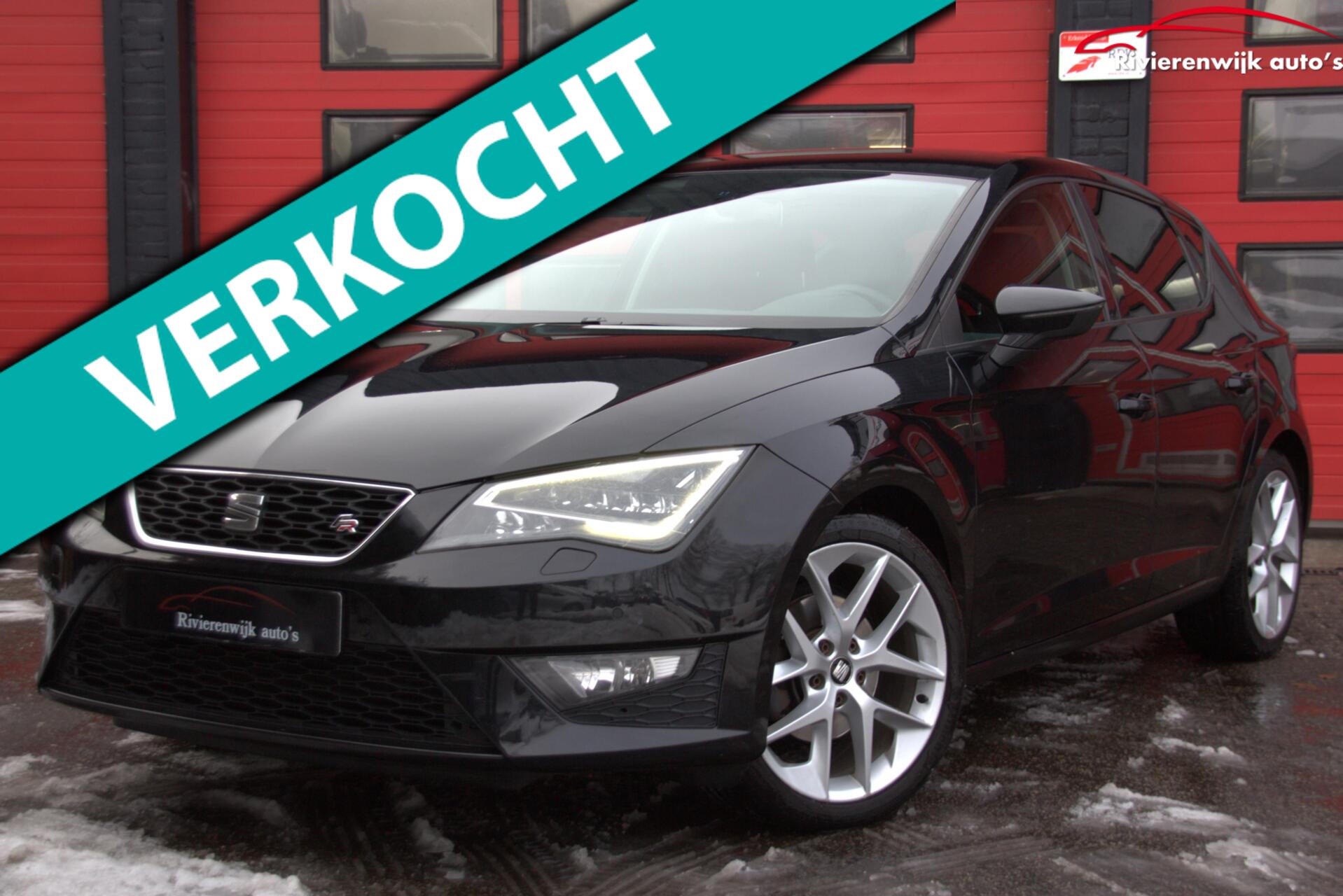 Seat Leon 1.4 TSI FR Dynamic Navi stoelver Led cruise Voll 2014 - voorkant