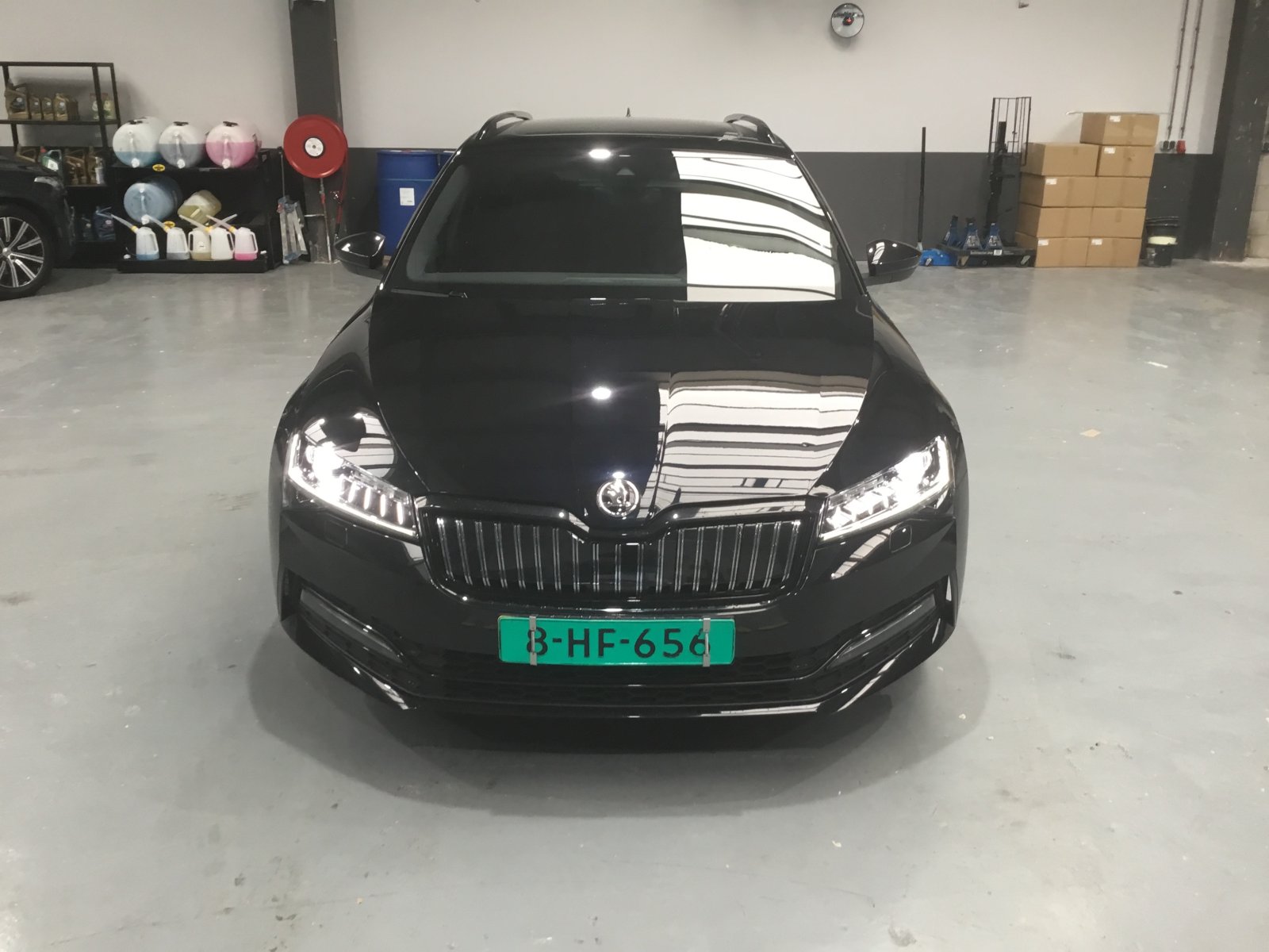 Inspectiefoto van Skoda Superb Combi